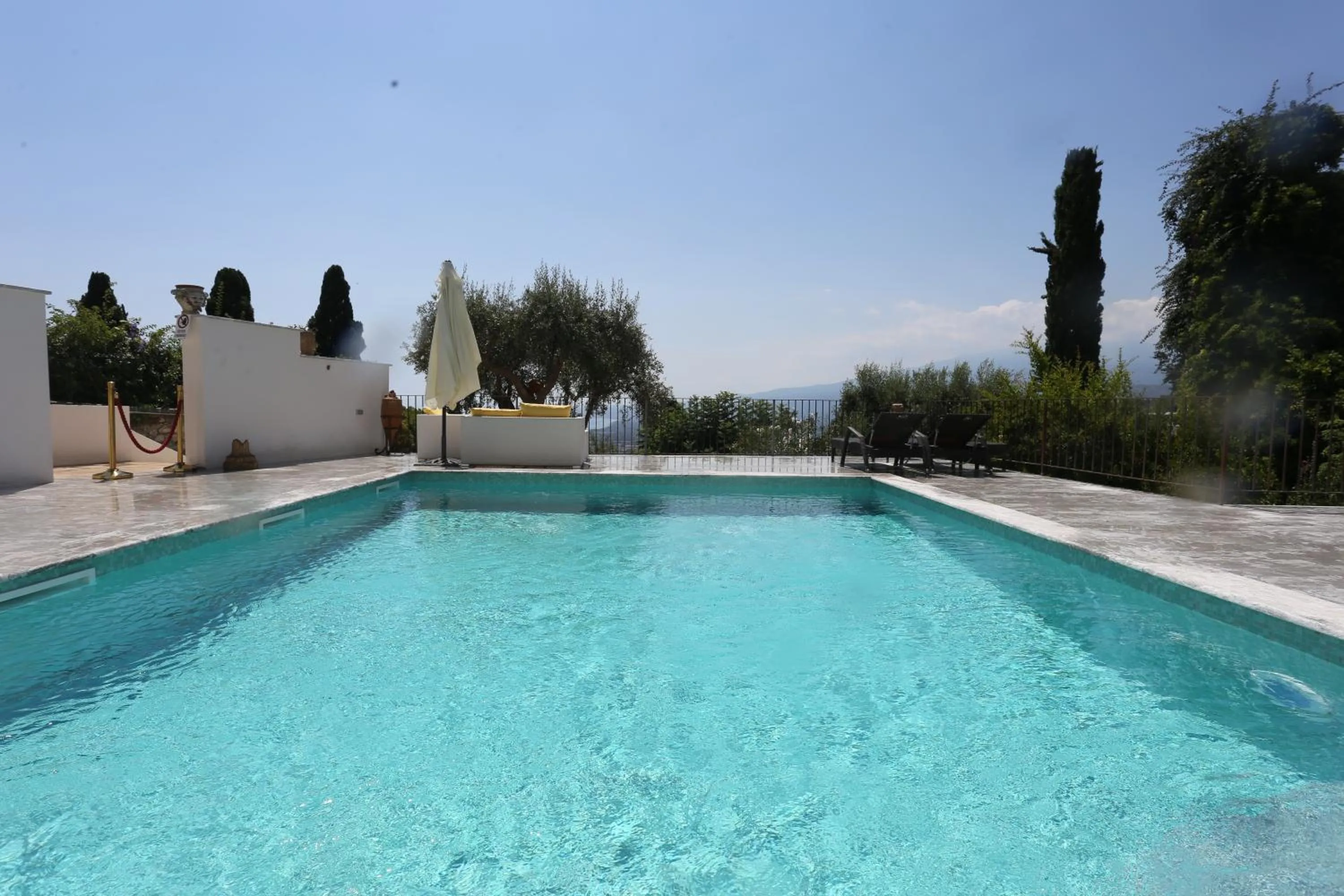 Swimming pool in Casa Cuseni, Patrimonio Culturale Immateriale UNESCO