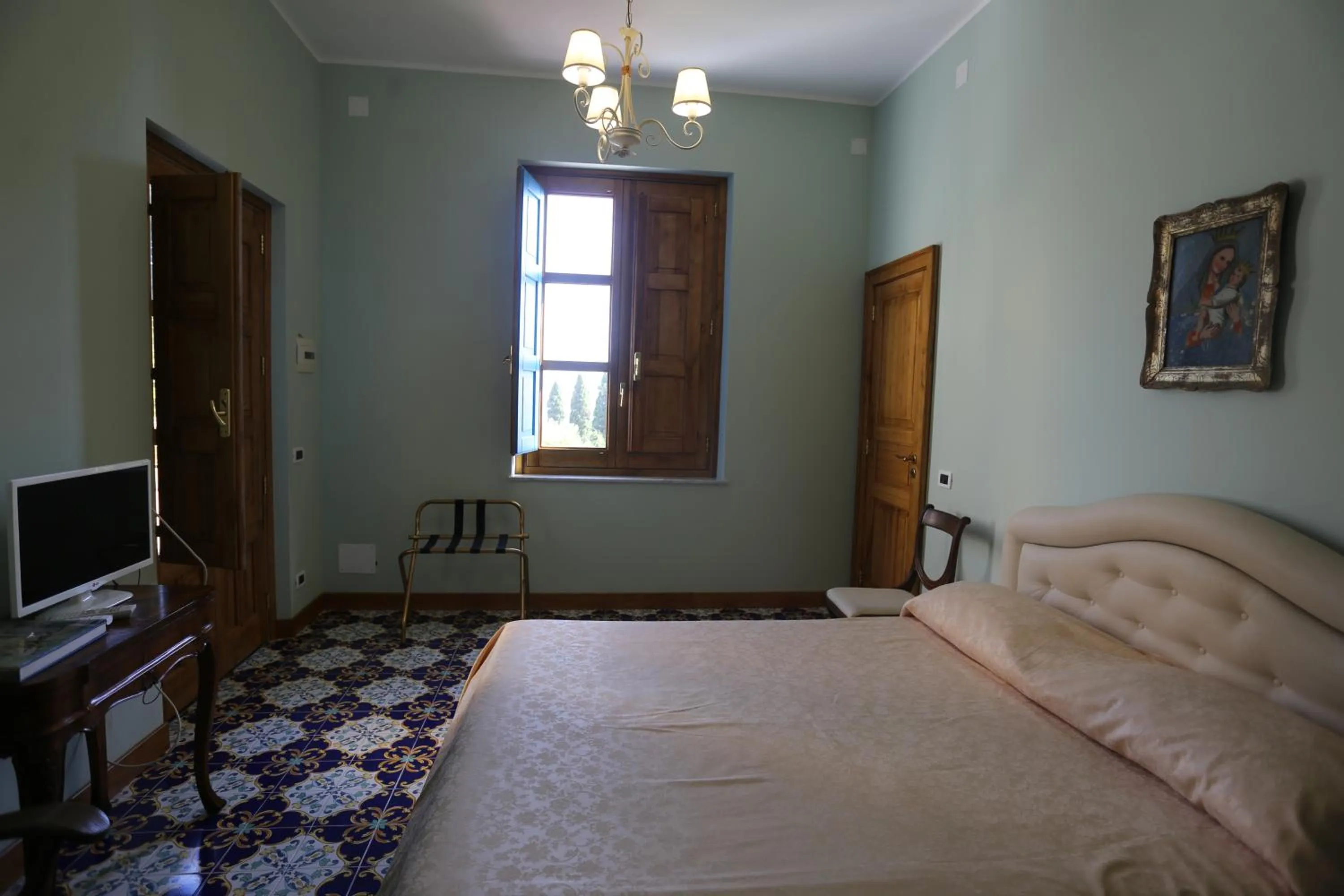 Bed in Casa Cuseni, Patrimonio Culturale Immateriale UNESCO