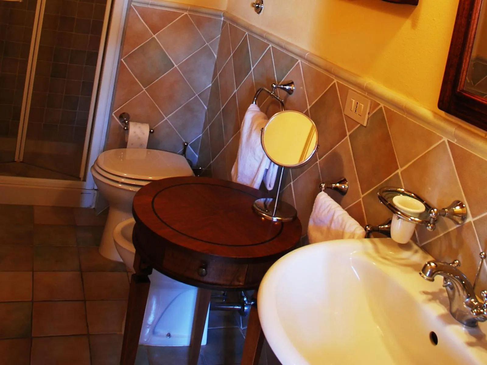 Bathroom in Borgo Colleoli Resort