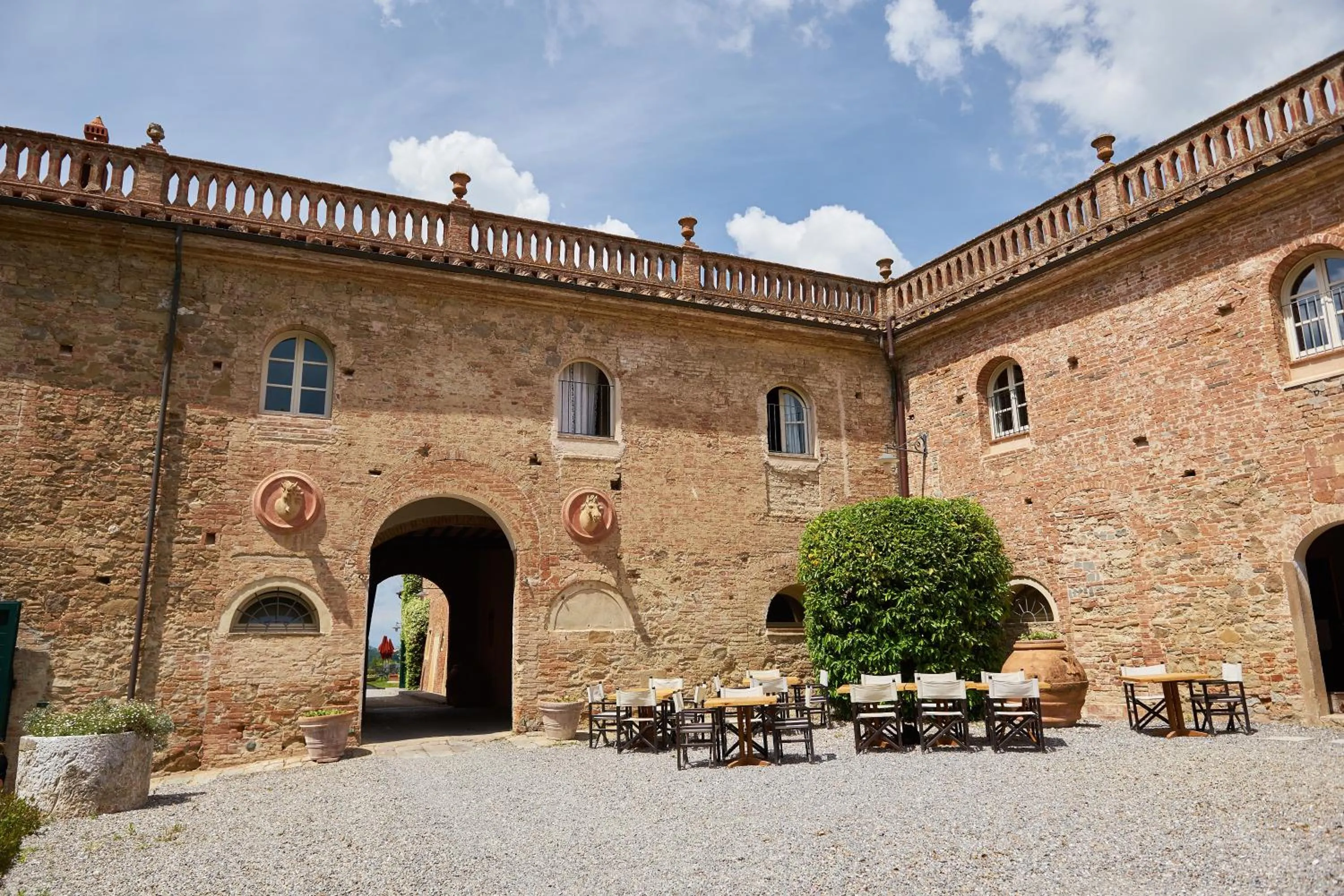 Patio in Borgo Colleoli Resort