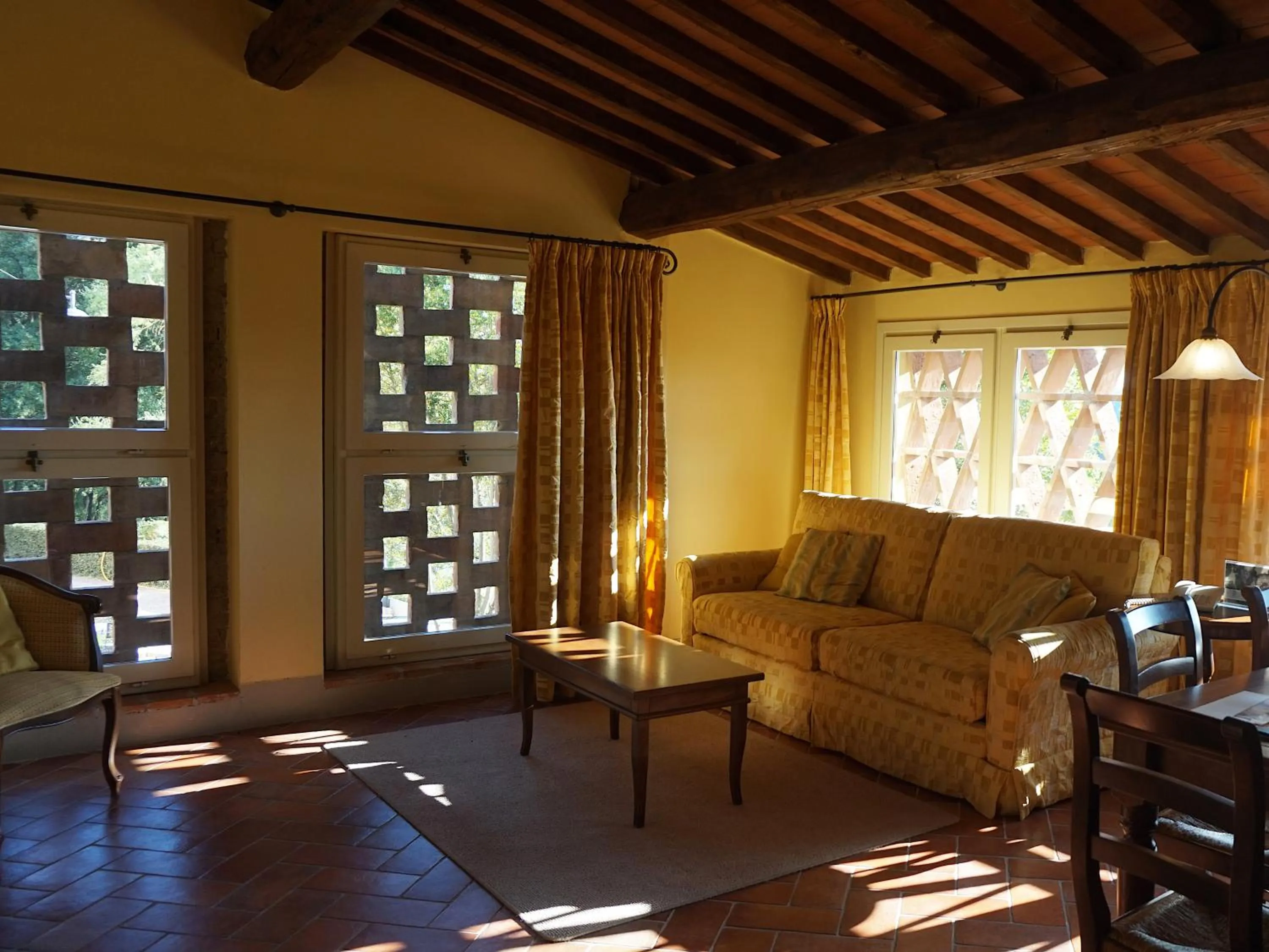 Living room in Borgo Colleoli Resort