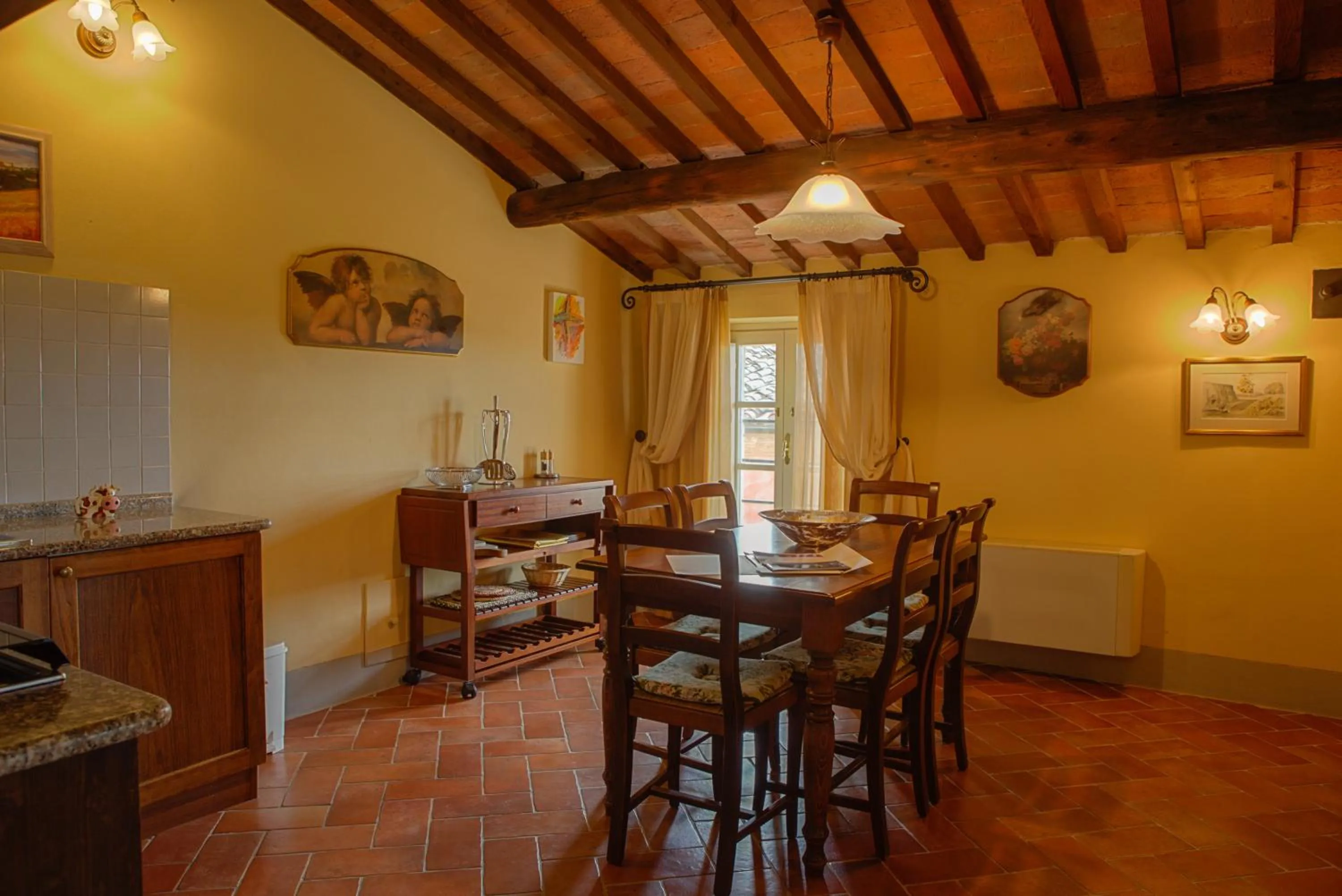 Living room in Borgo Colleoli Resort