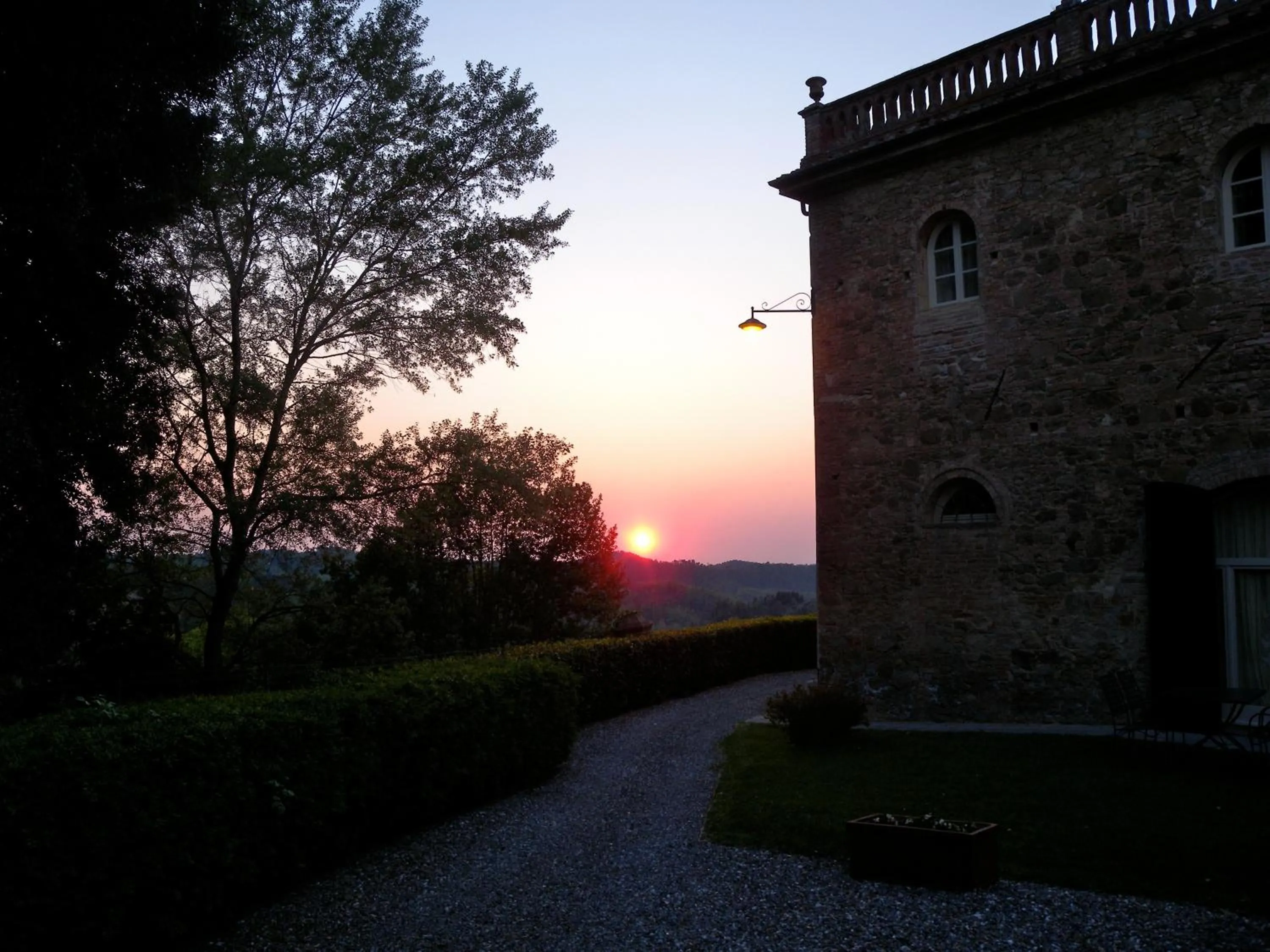 Garden view in Borgo Colleoli Resort