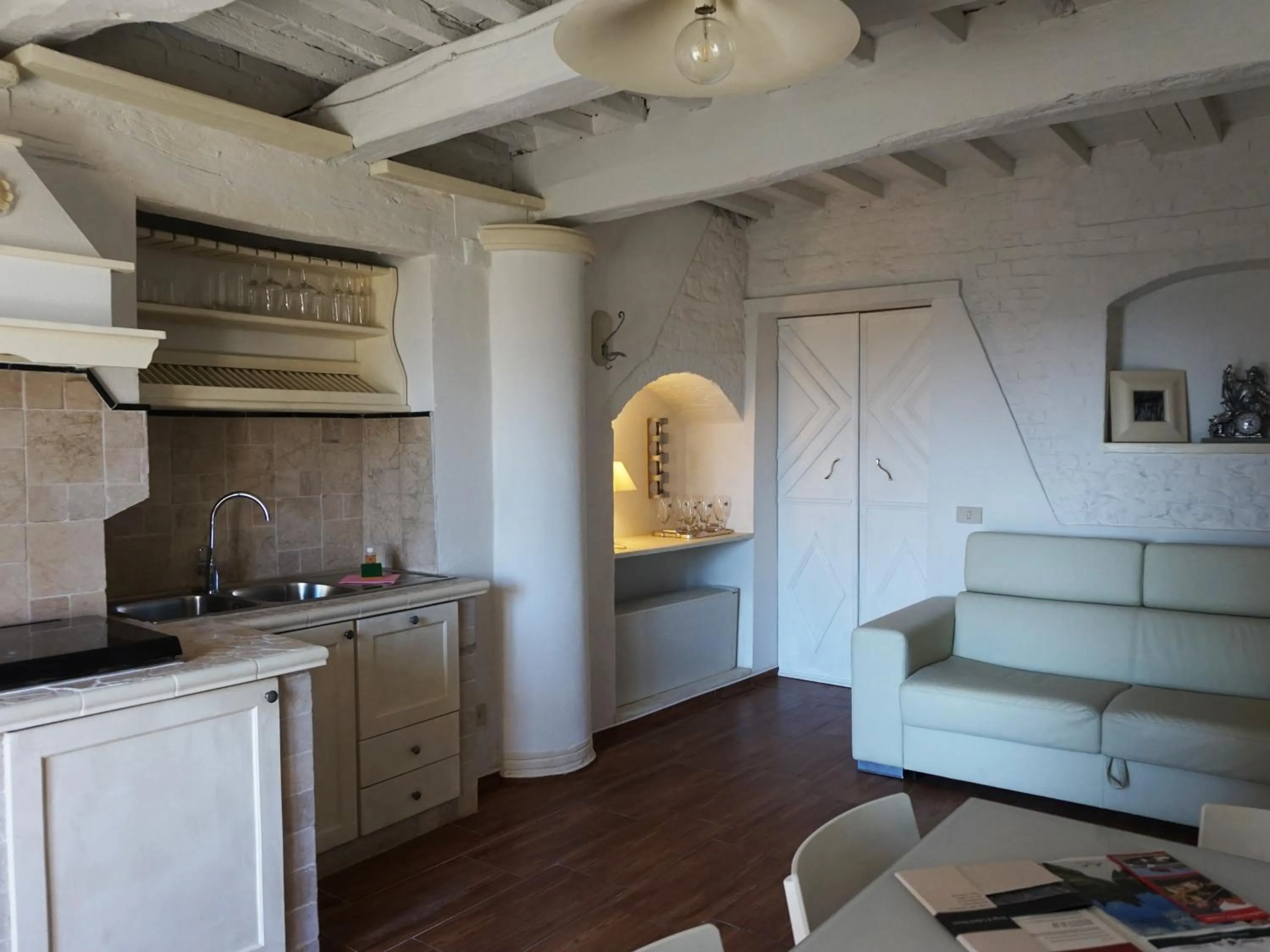 Kitchen or kitchenette in Borgo Colleoli Resort