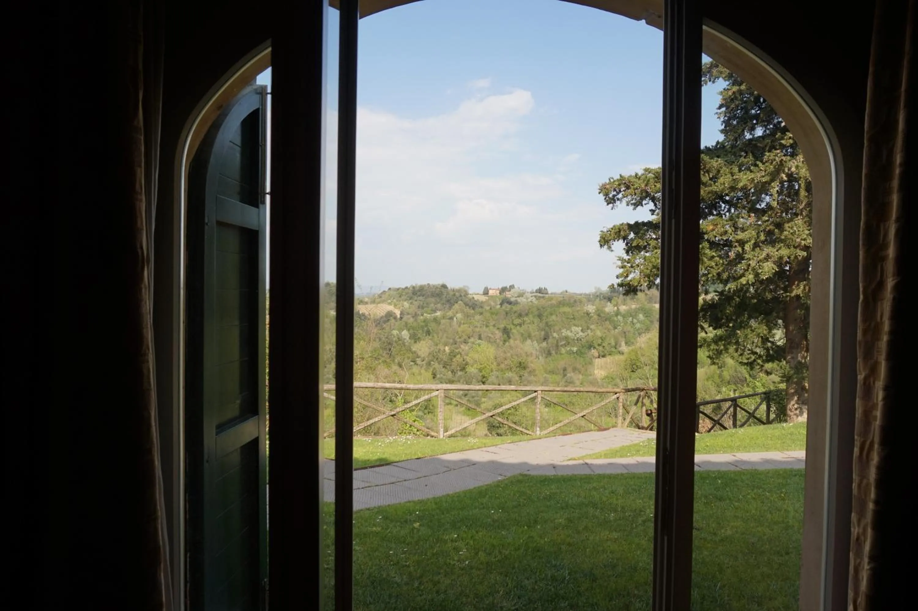 Garden view in Borgo Colleoli Resort