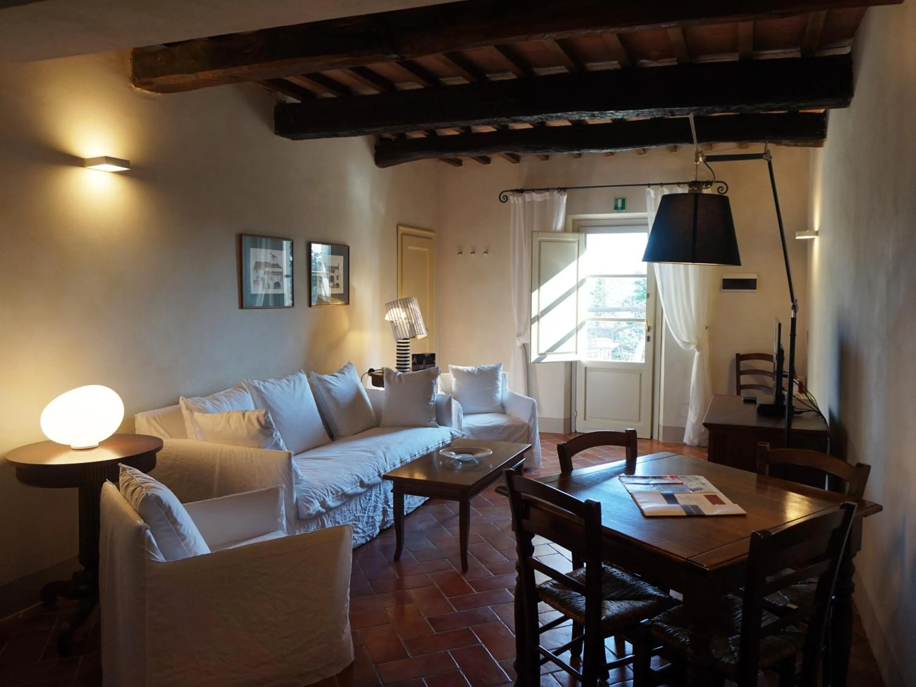 Living room in Borgo Colleoli Resort