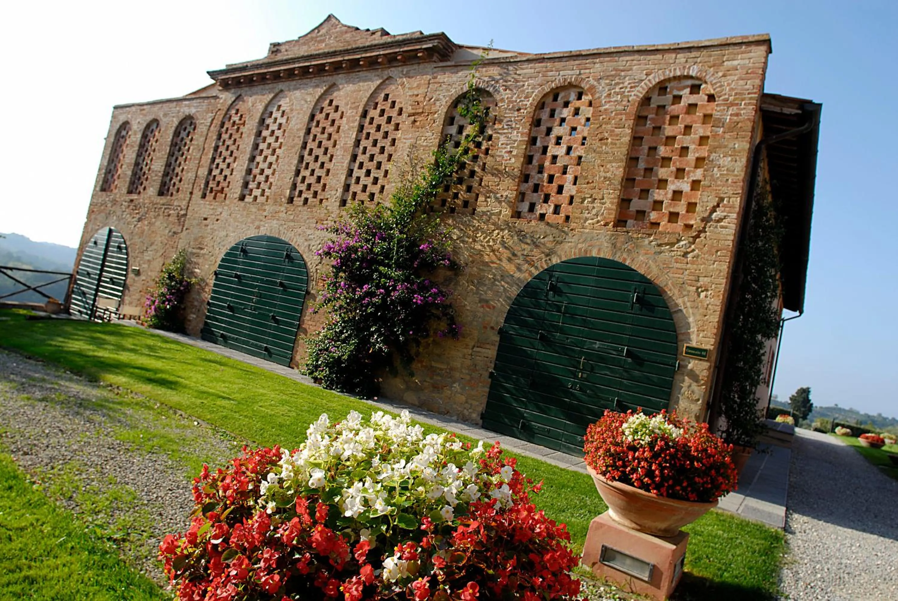 Garden view in Borgo Colleoli Resort