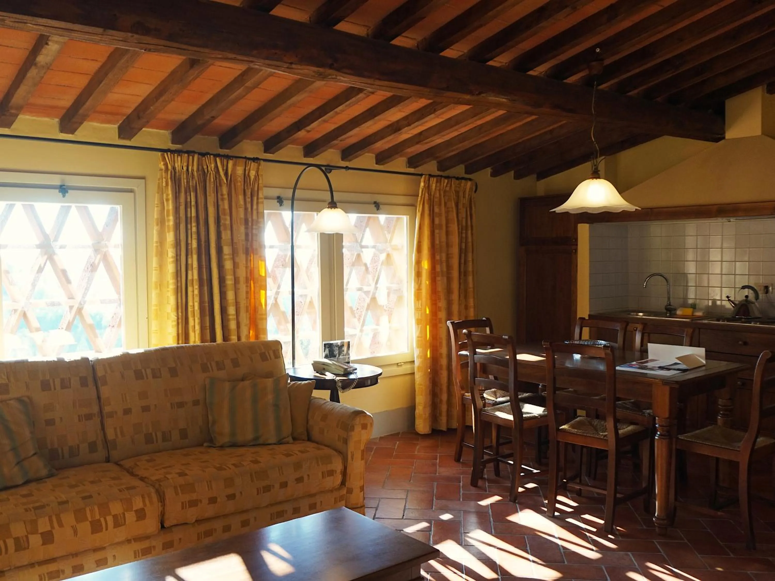 Living room in Borgo Colleoli Resort