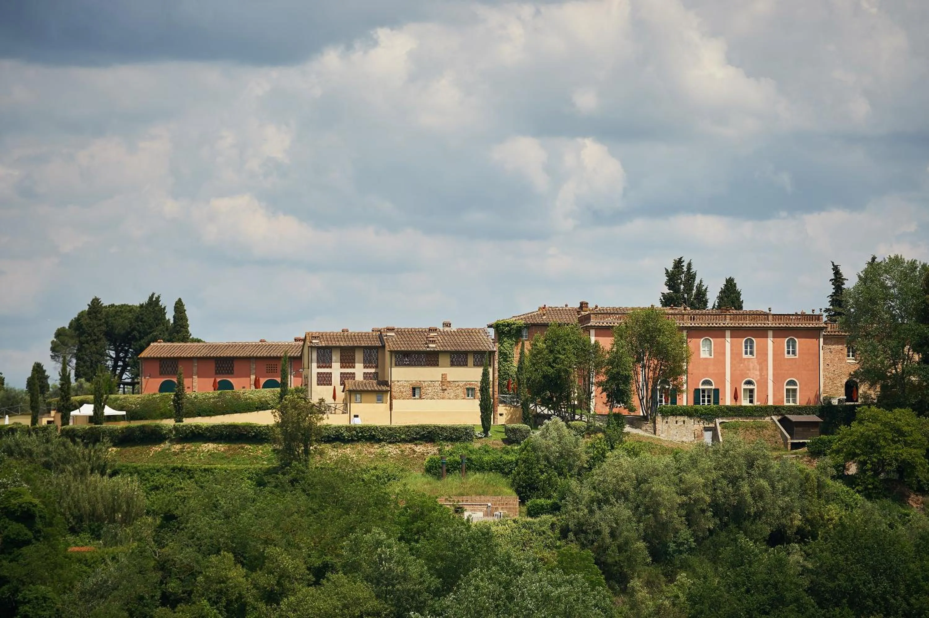 Bird's eye view in Borgo Colleoli Resort