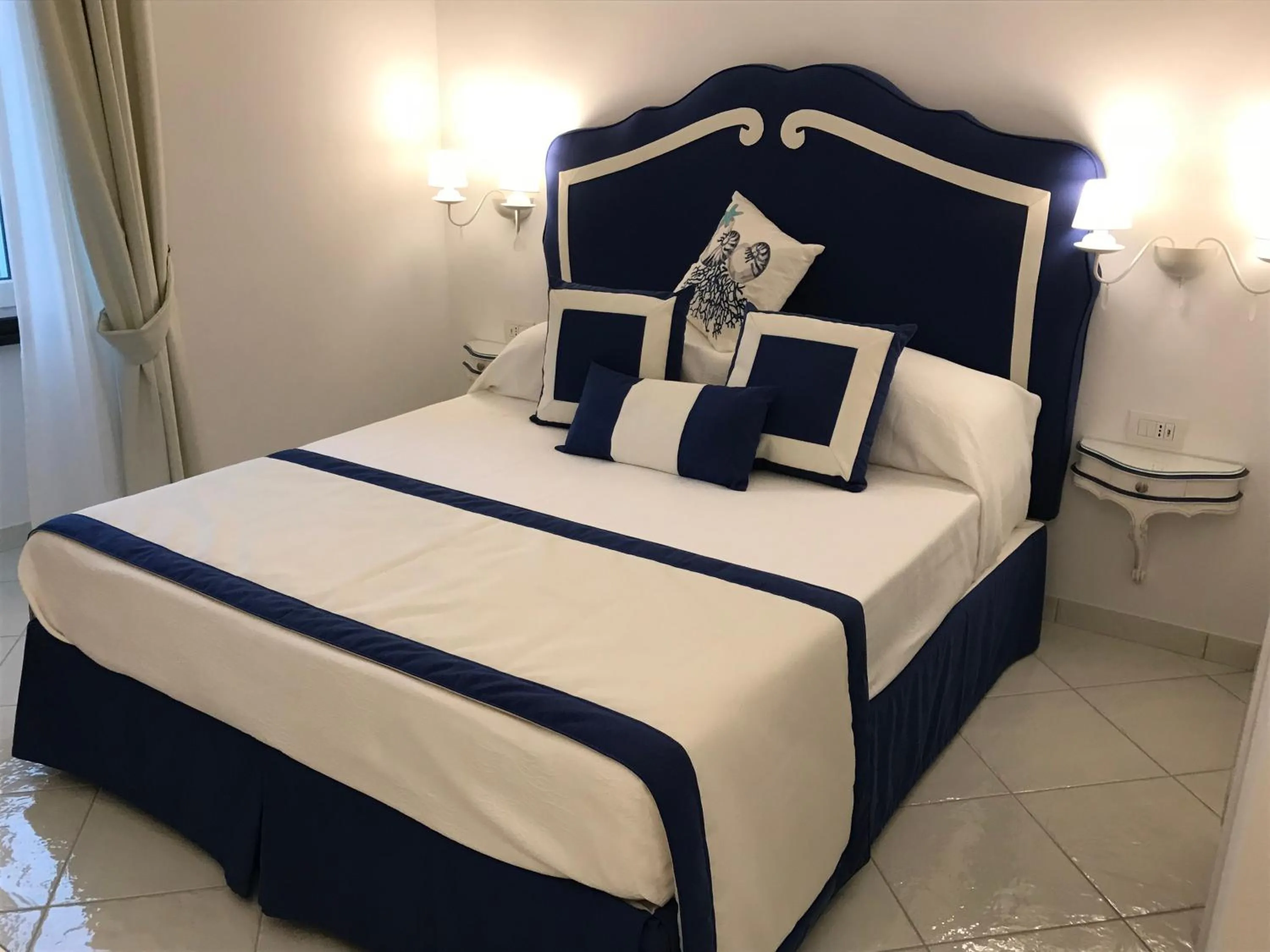 Bed in Villa Viviani