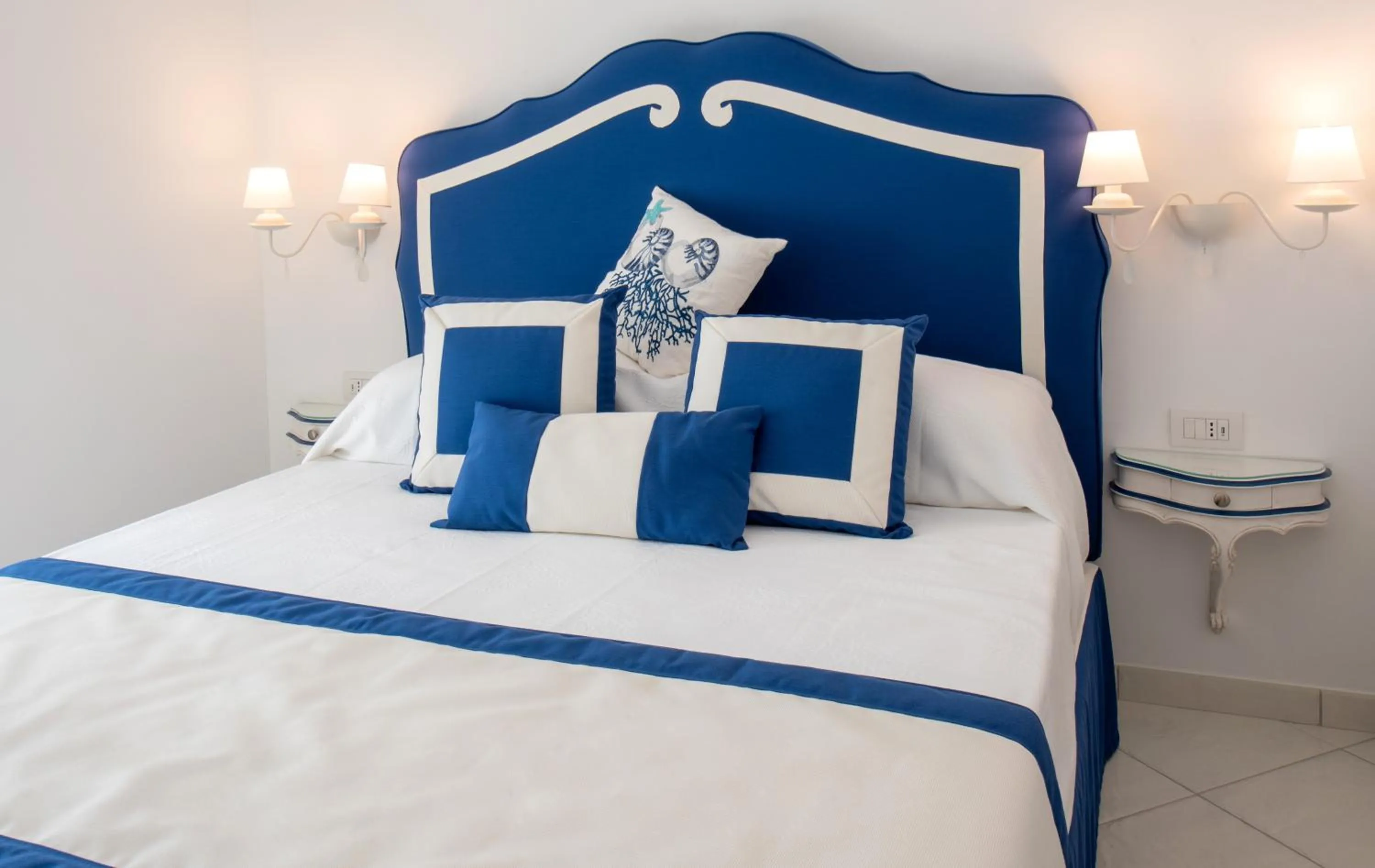 Bed in Villa Viviani