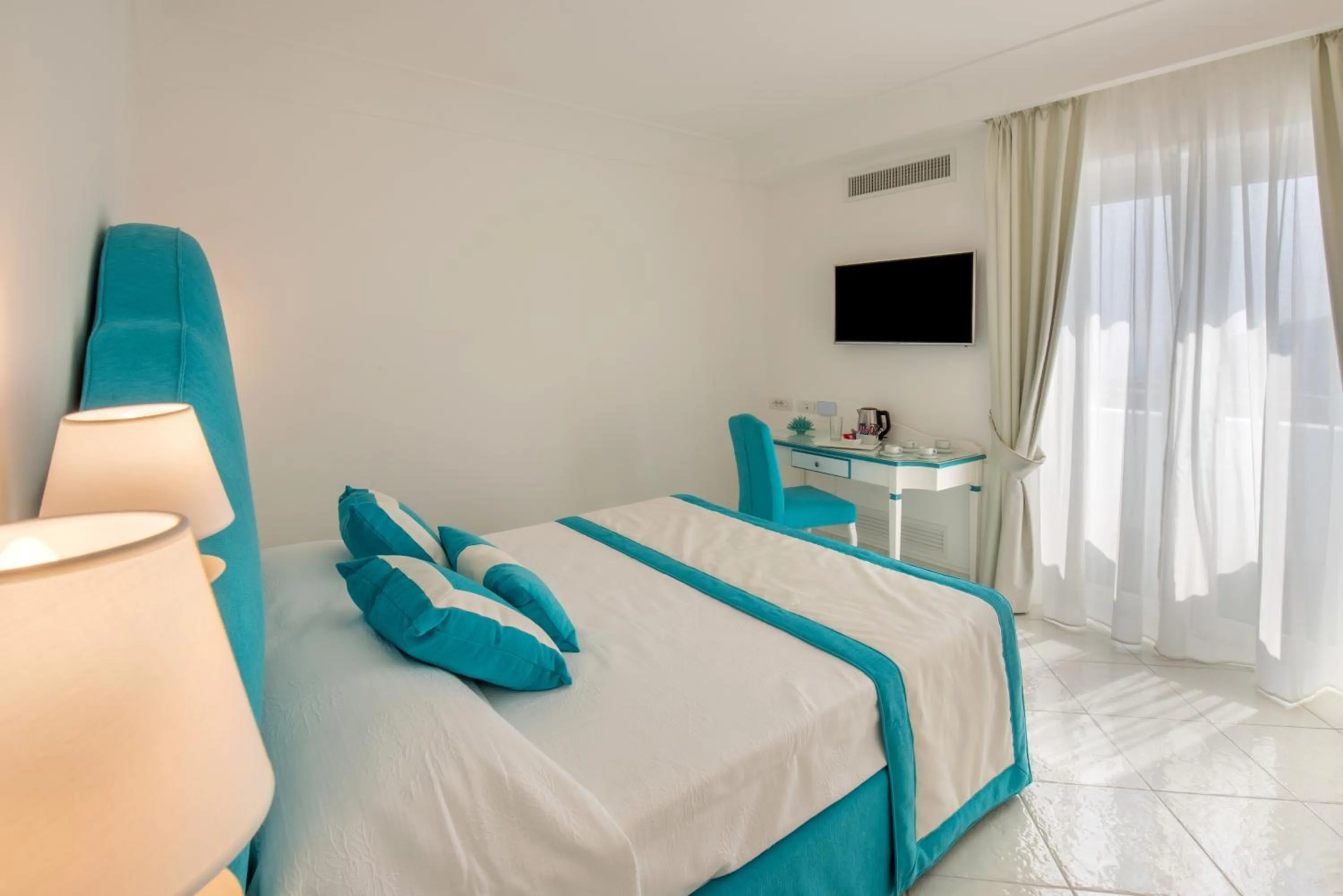 Bed in Villa Viviani