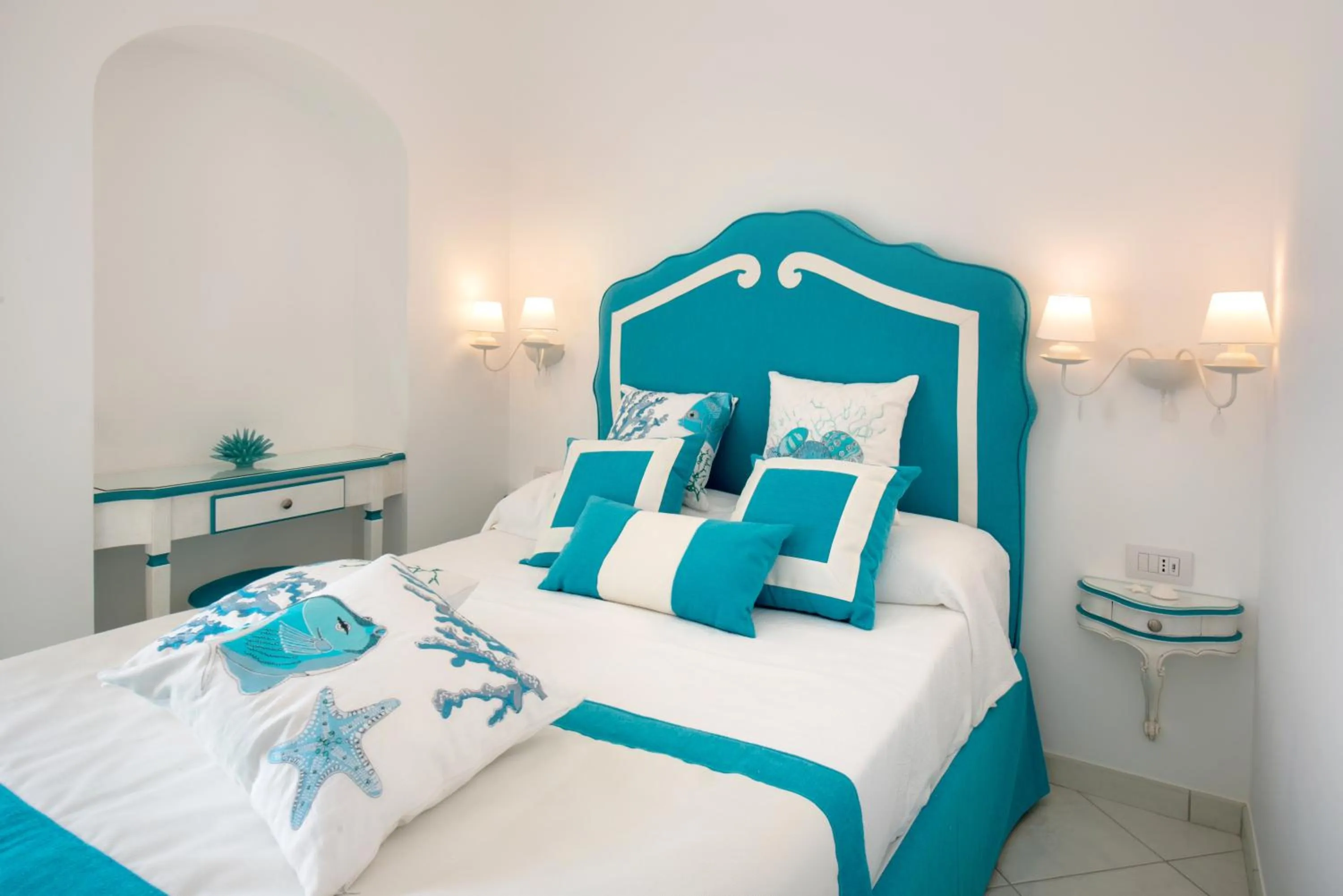 Bed in Villa Viviani