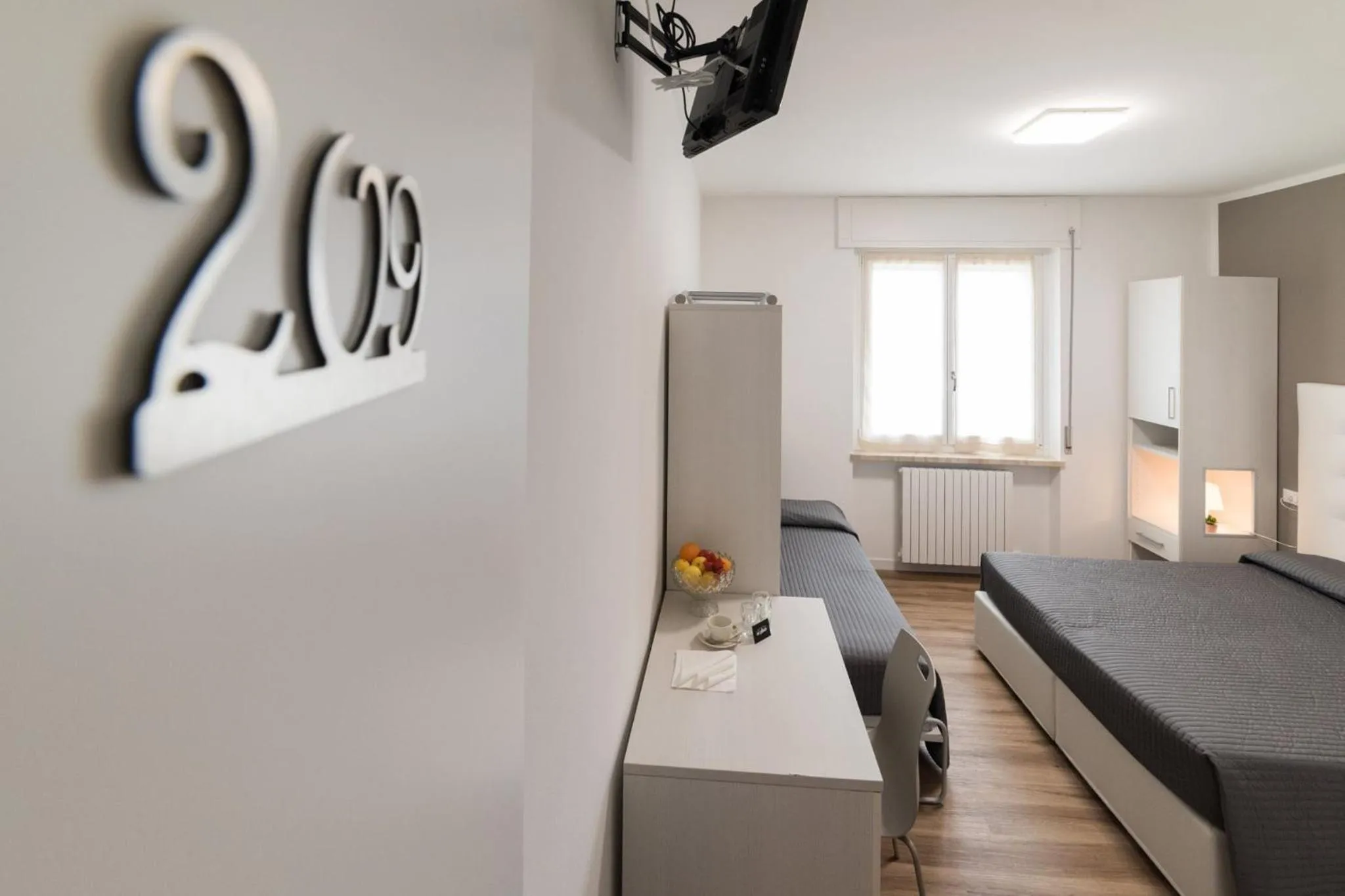 Bed in Albergo Al Sole