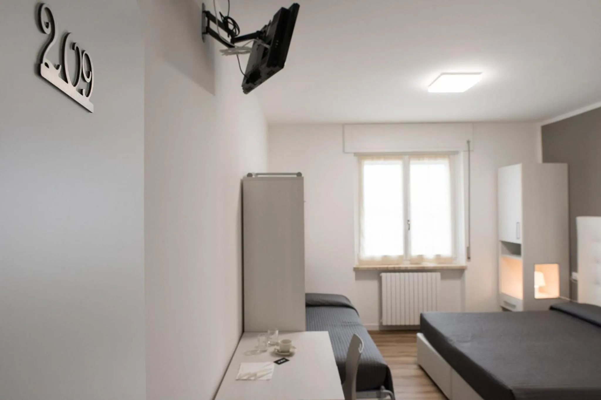 Bed in Albergo Al Sole