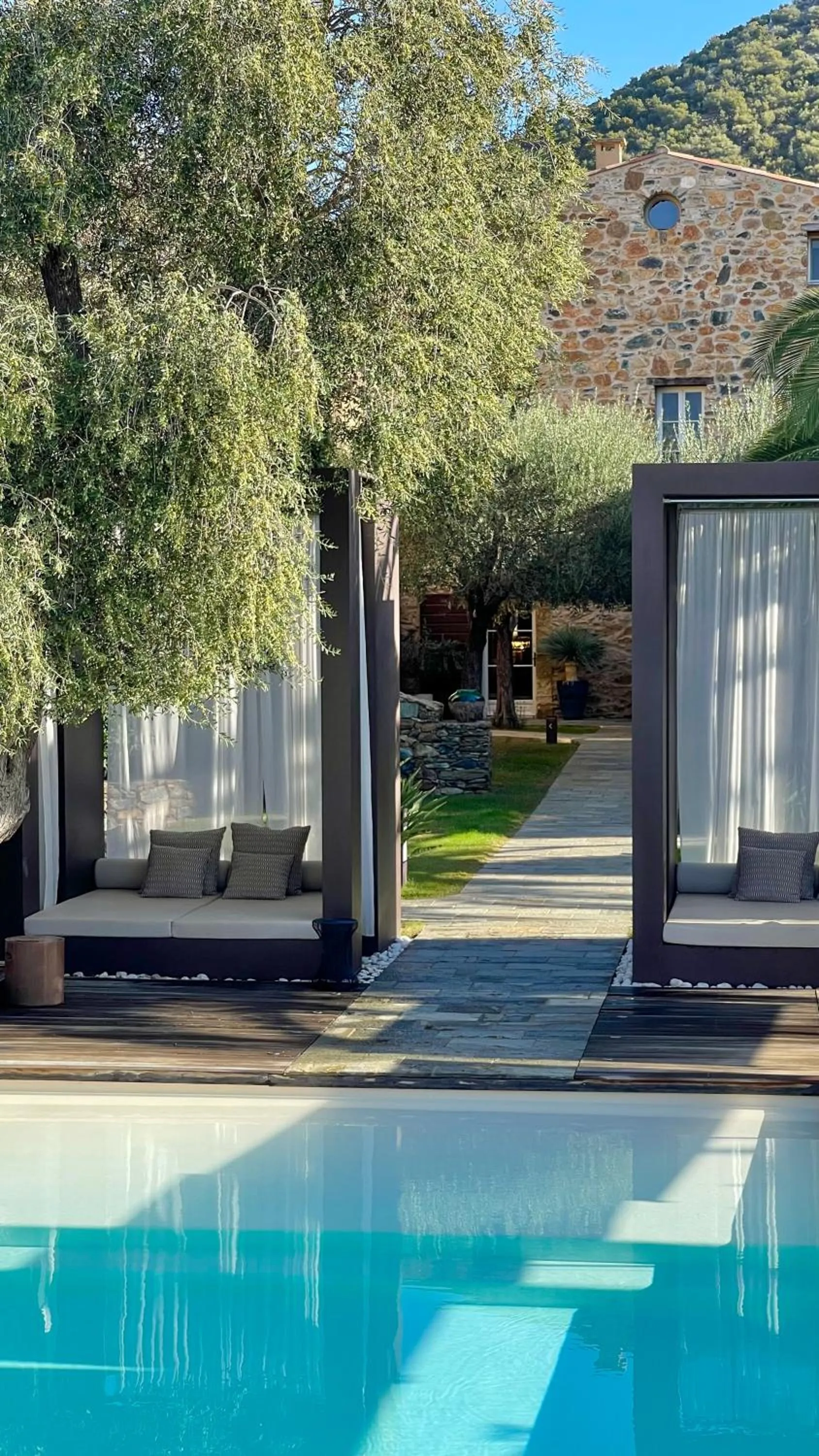 Pool view in Hôtel La Dimora & Spa