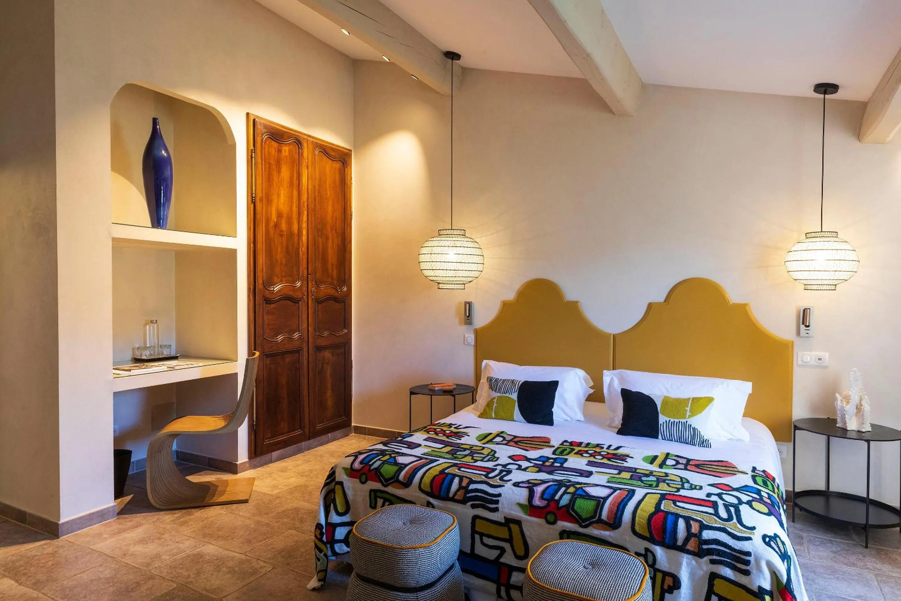 Property building, Bed in Hôtel La Dimora & Spa