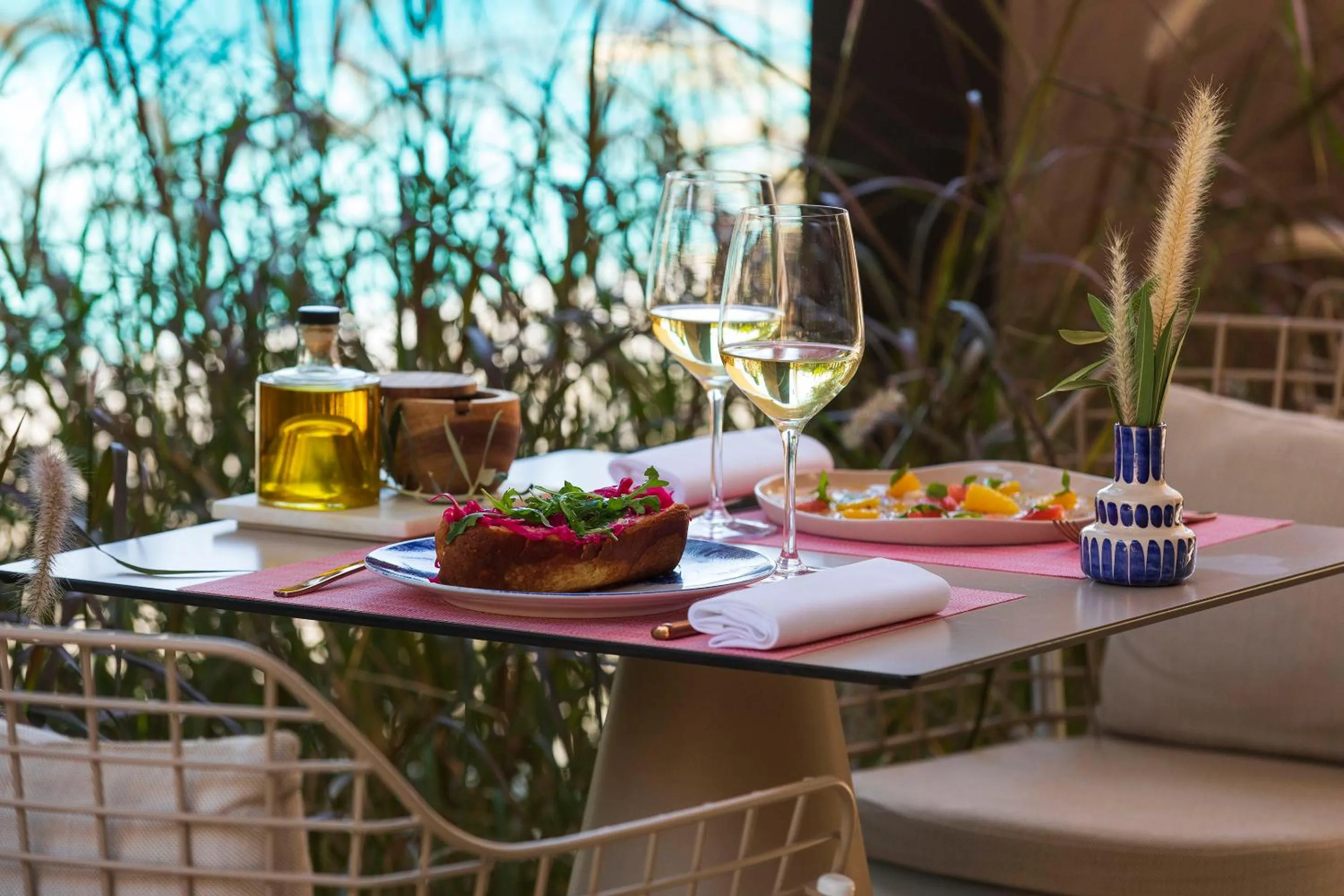 Restaurant/places to eat in Hôtel La Dimora & Spa