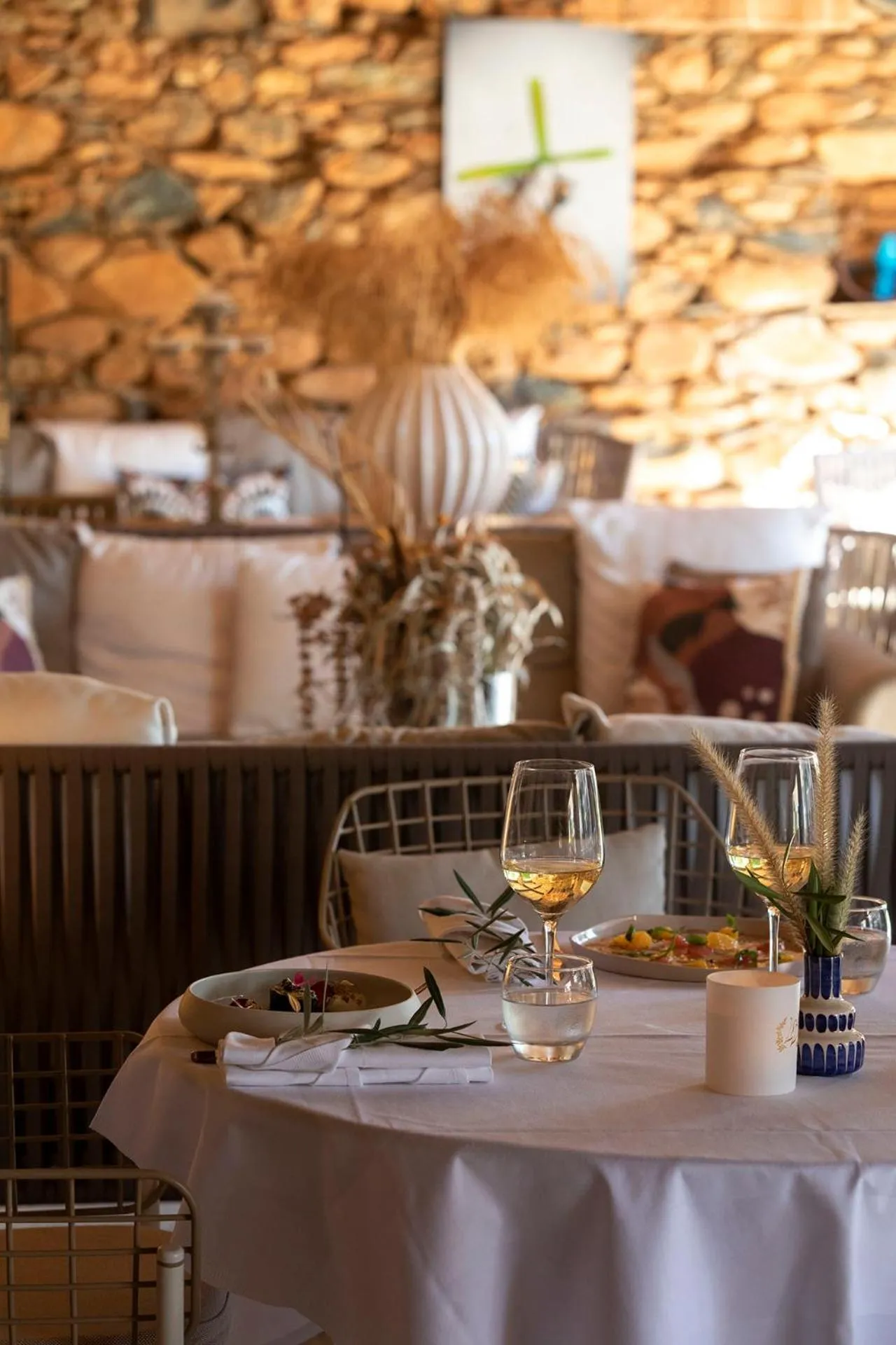 Restaurant/places to eat in Hôtel La Dimora & Spa