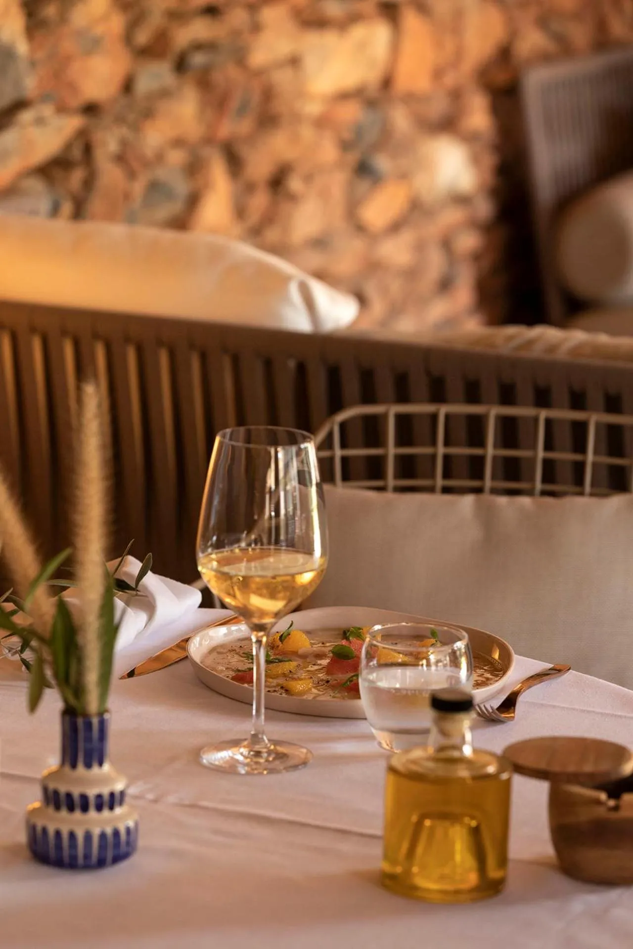 Restaurant/places to eat in Hôtel La Dimora & Spa