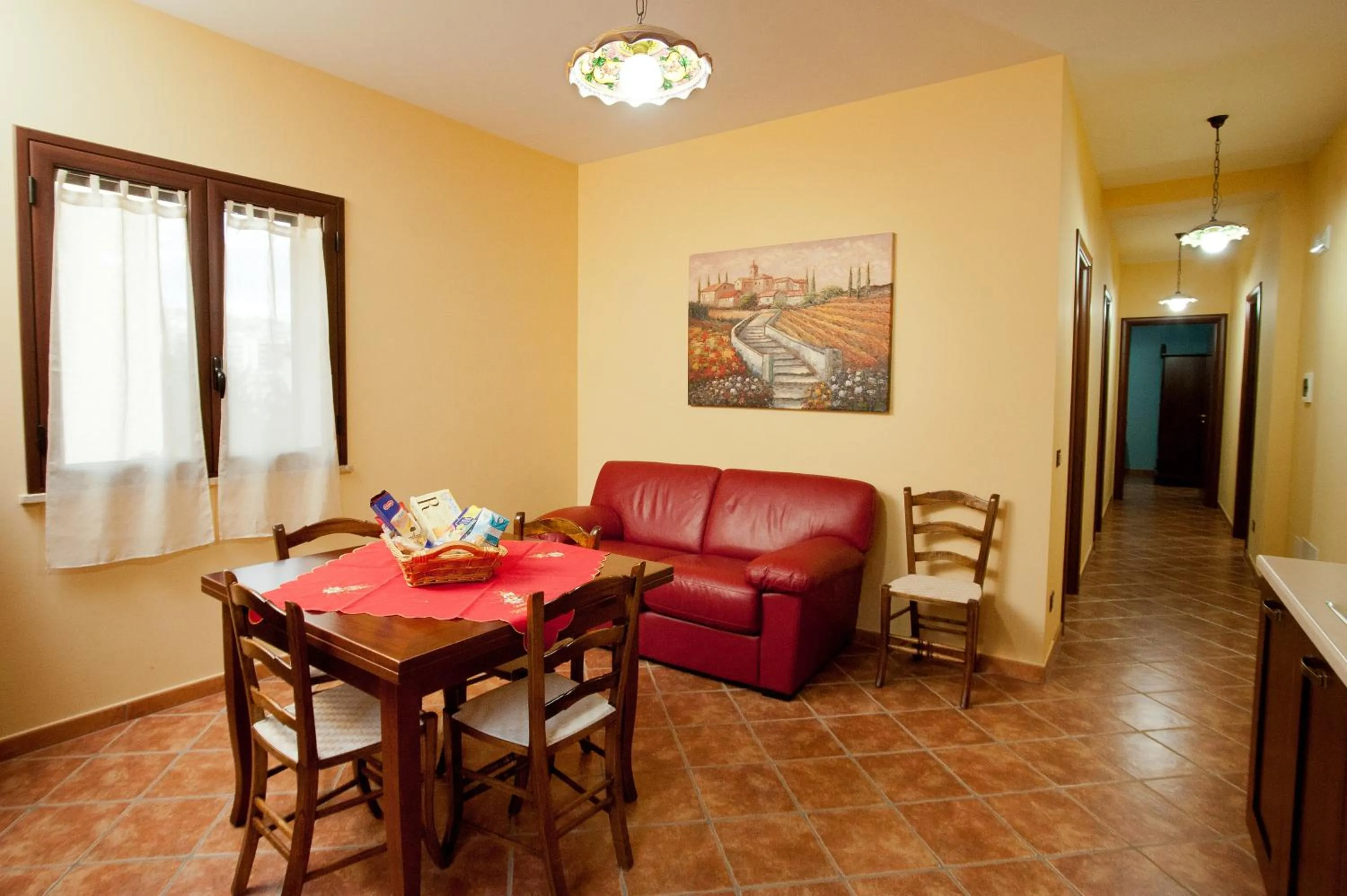 Dining area in Casale La Zagara