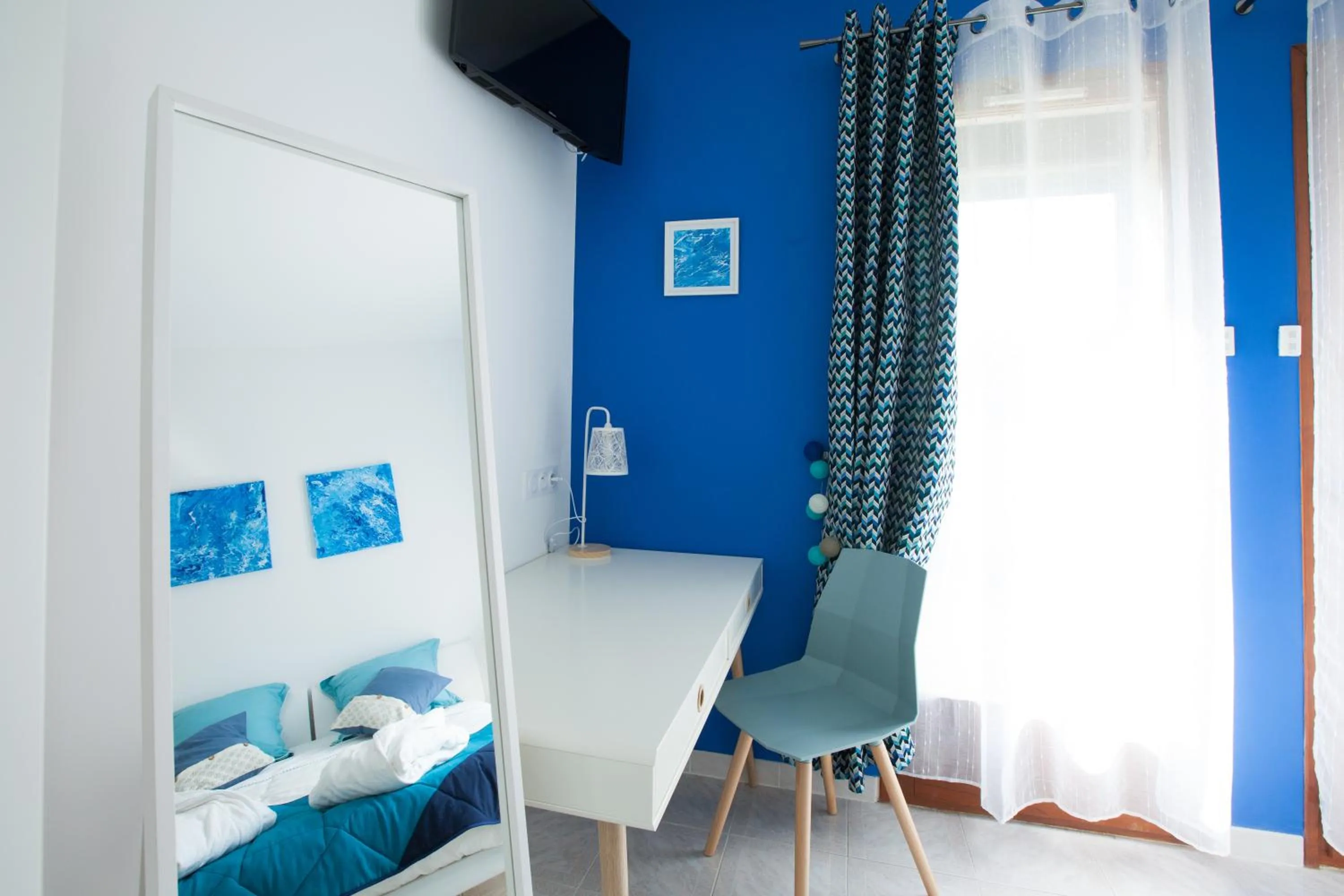 Decorative detail, Bed in Les villas du triangle - chambres d'hôtes