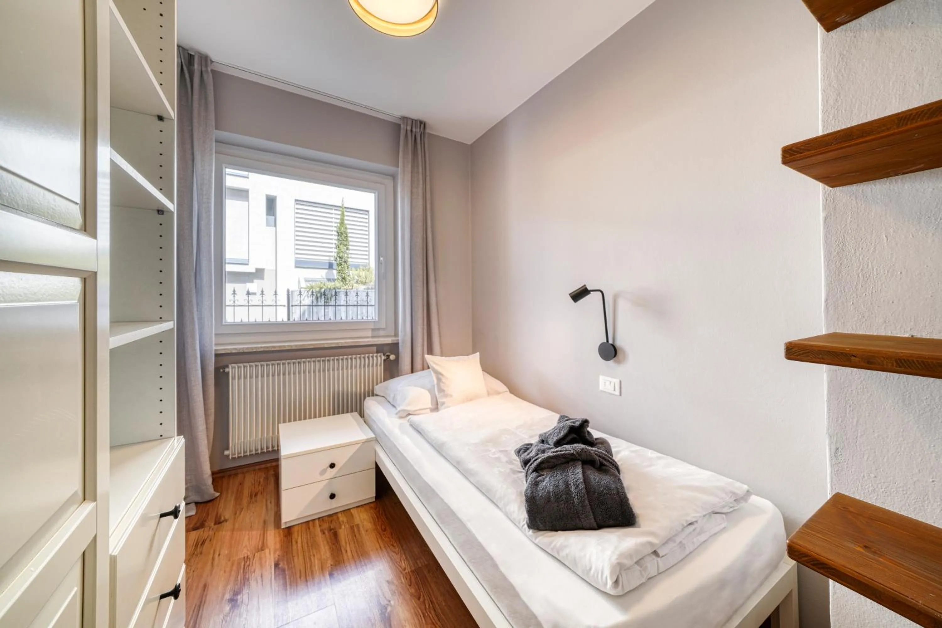 Bed in Apartmenthotel Ritterhof Suites & Breakfast