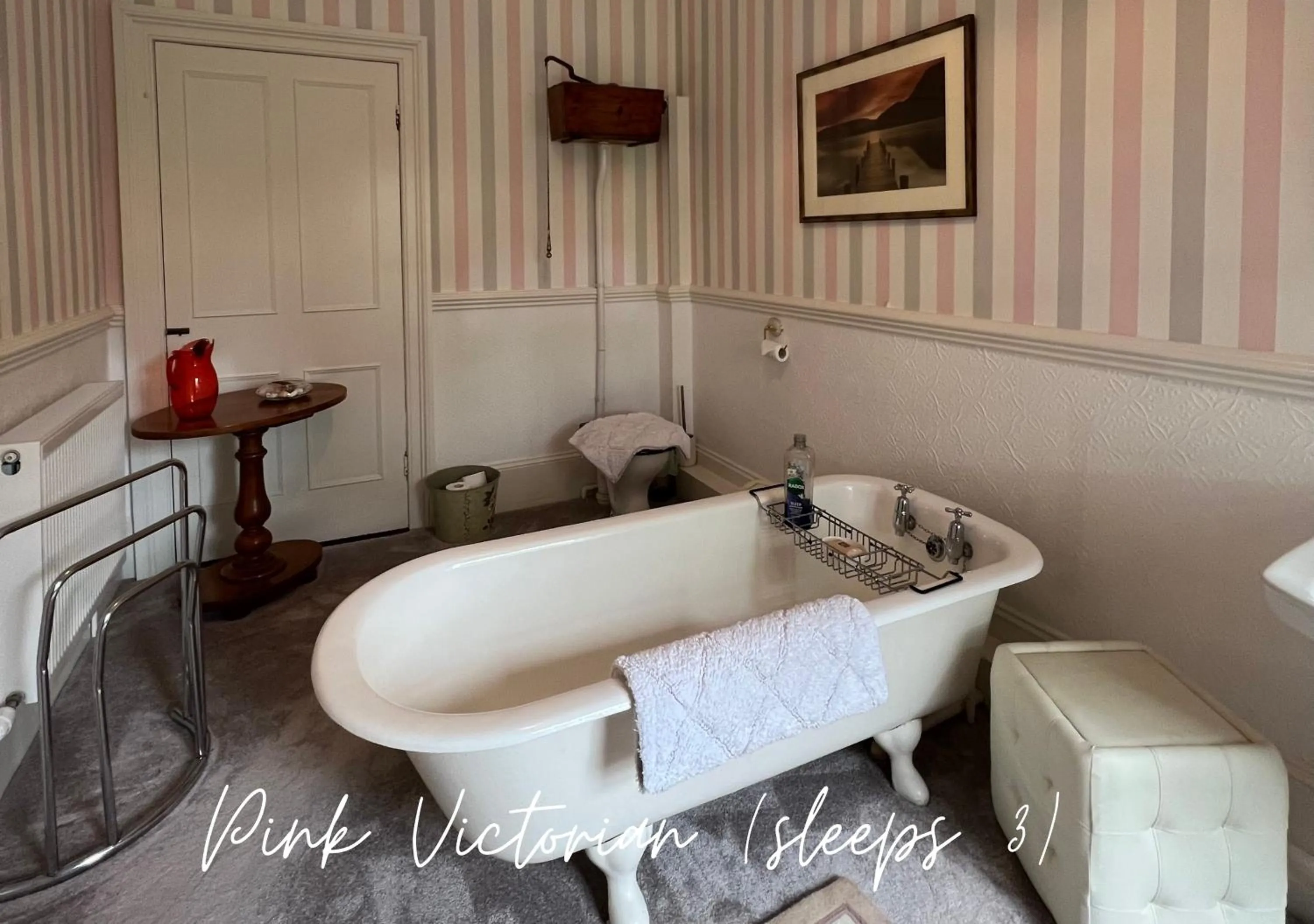Bathroom in Barton Hall Country House