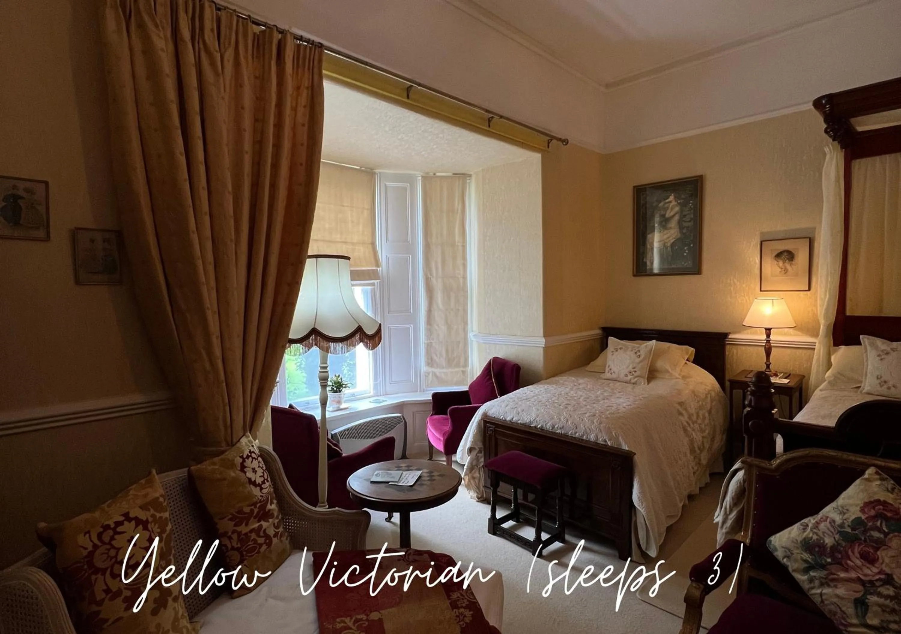 Bedroom, Bed in Barton Hall Country House