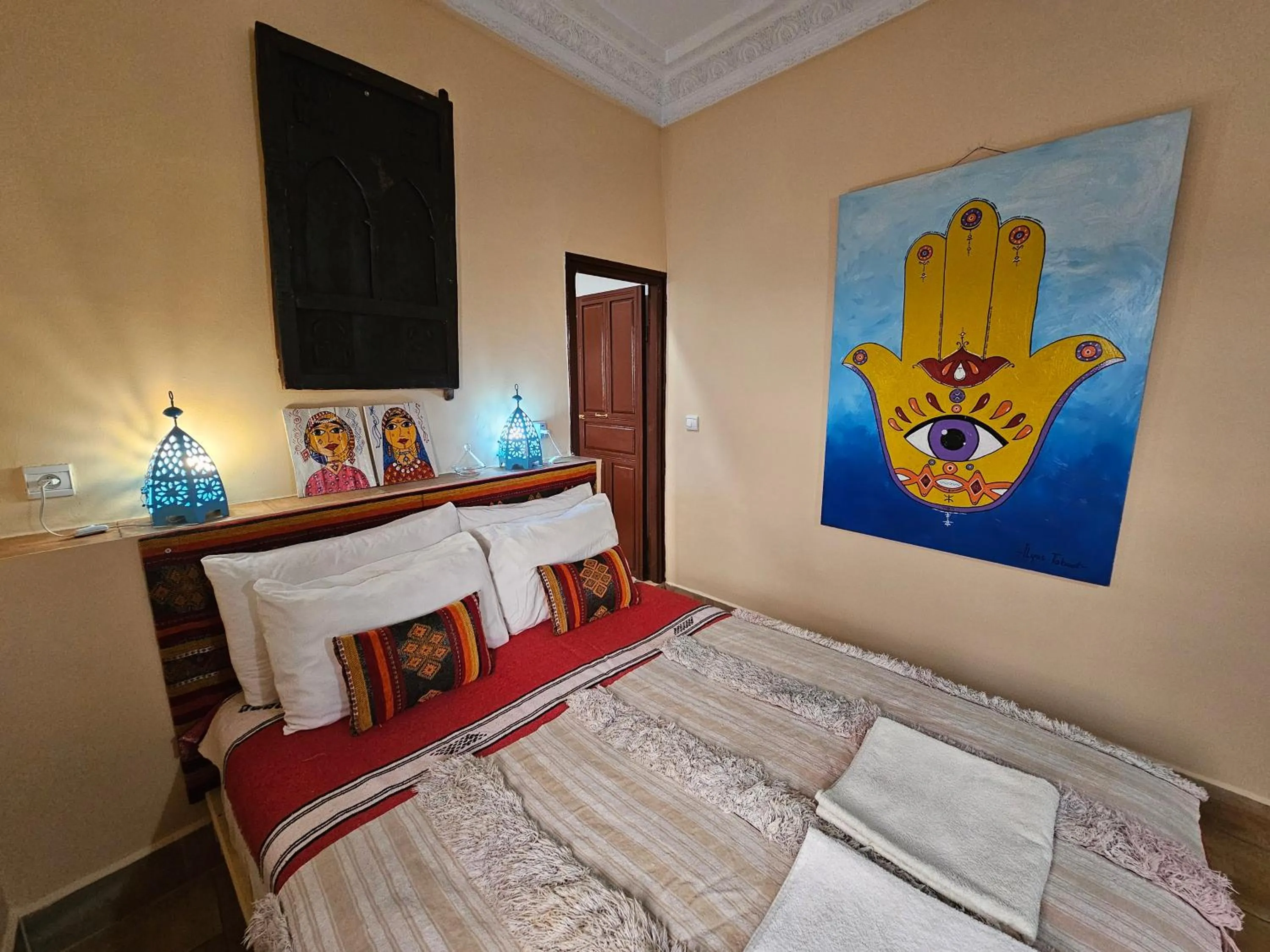 Bedroom, Bed in Riad Dar Rita