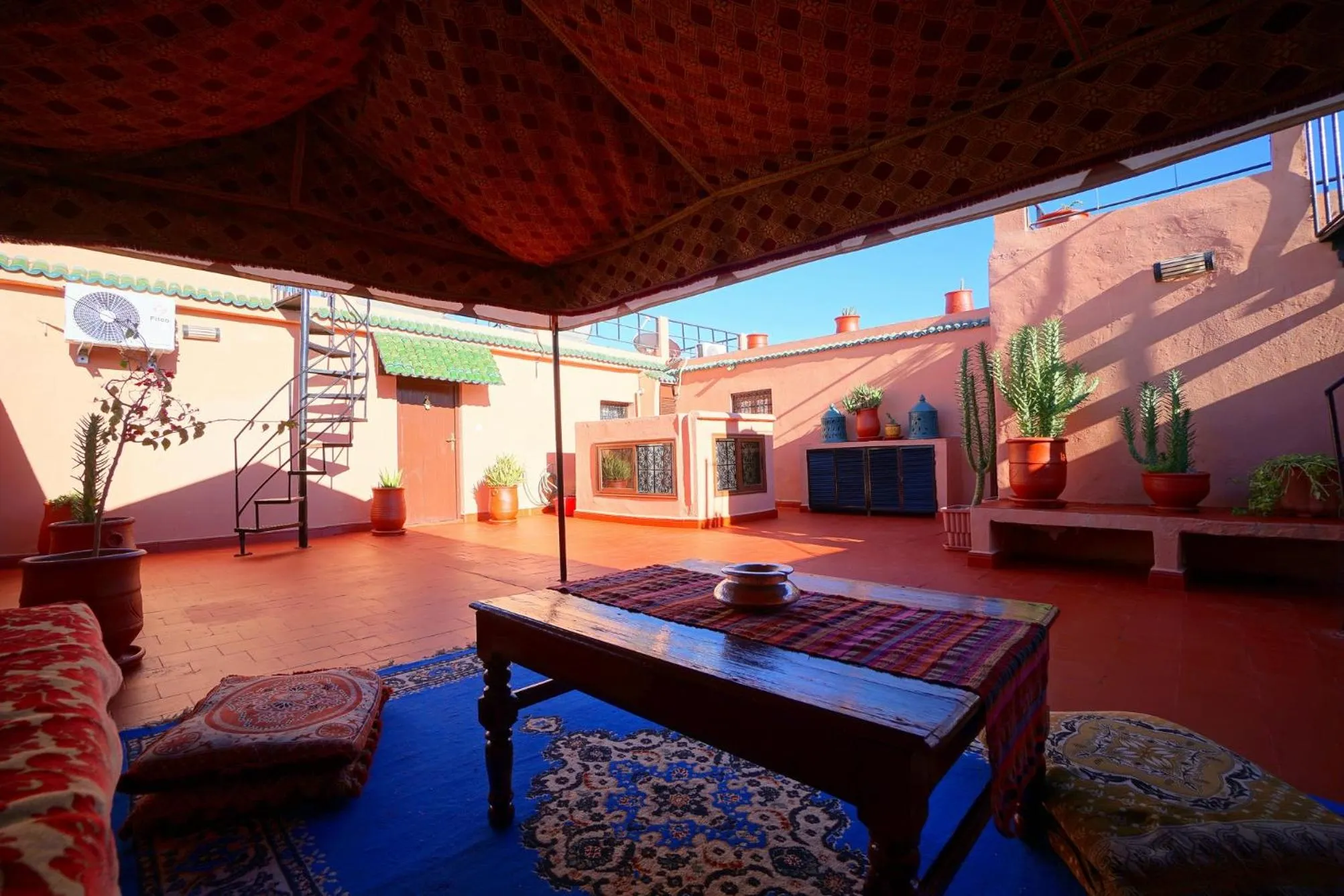 Balcony/Terrace in Riad Dar Rita