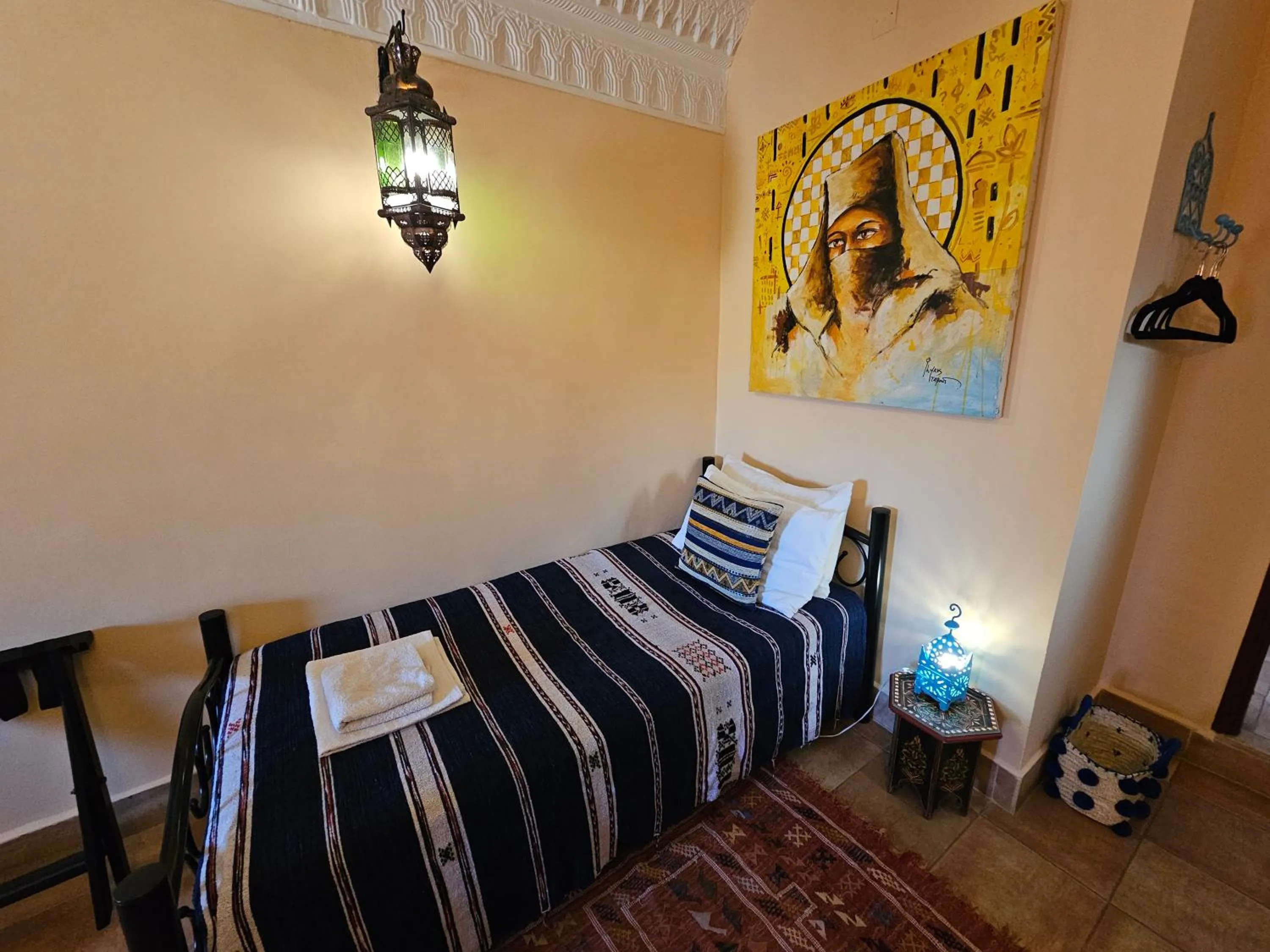 Bed in Riad Dar Rita