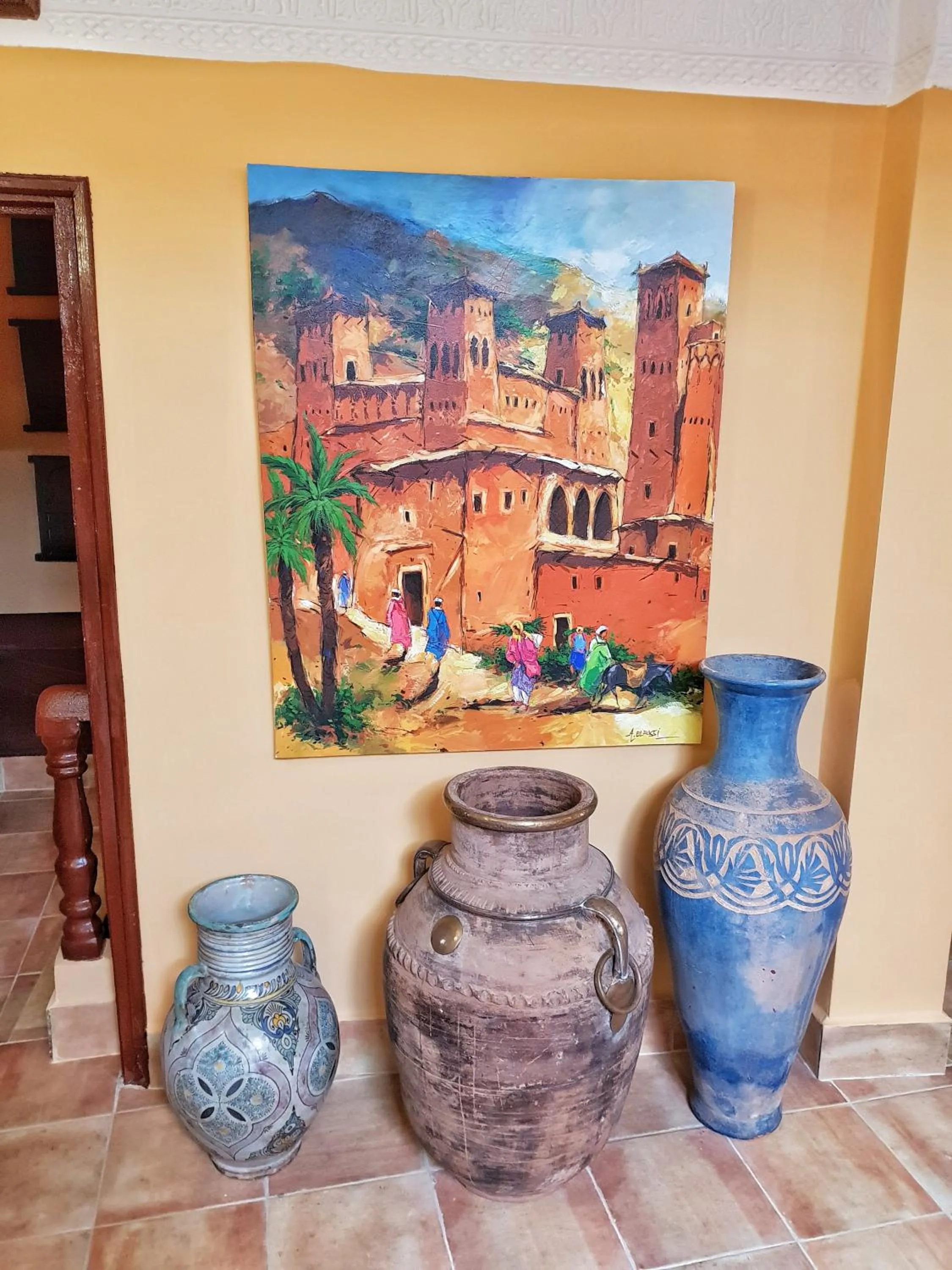 Decorative detail in Riad Dar Rita