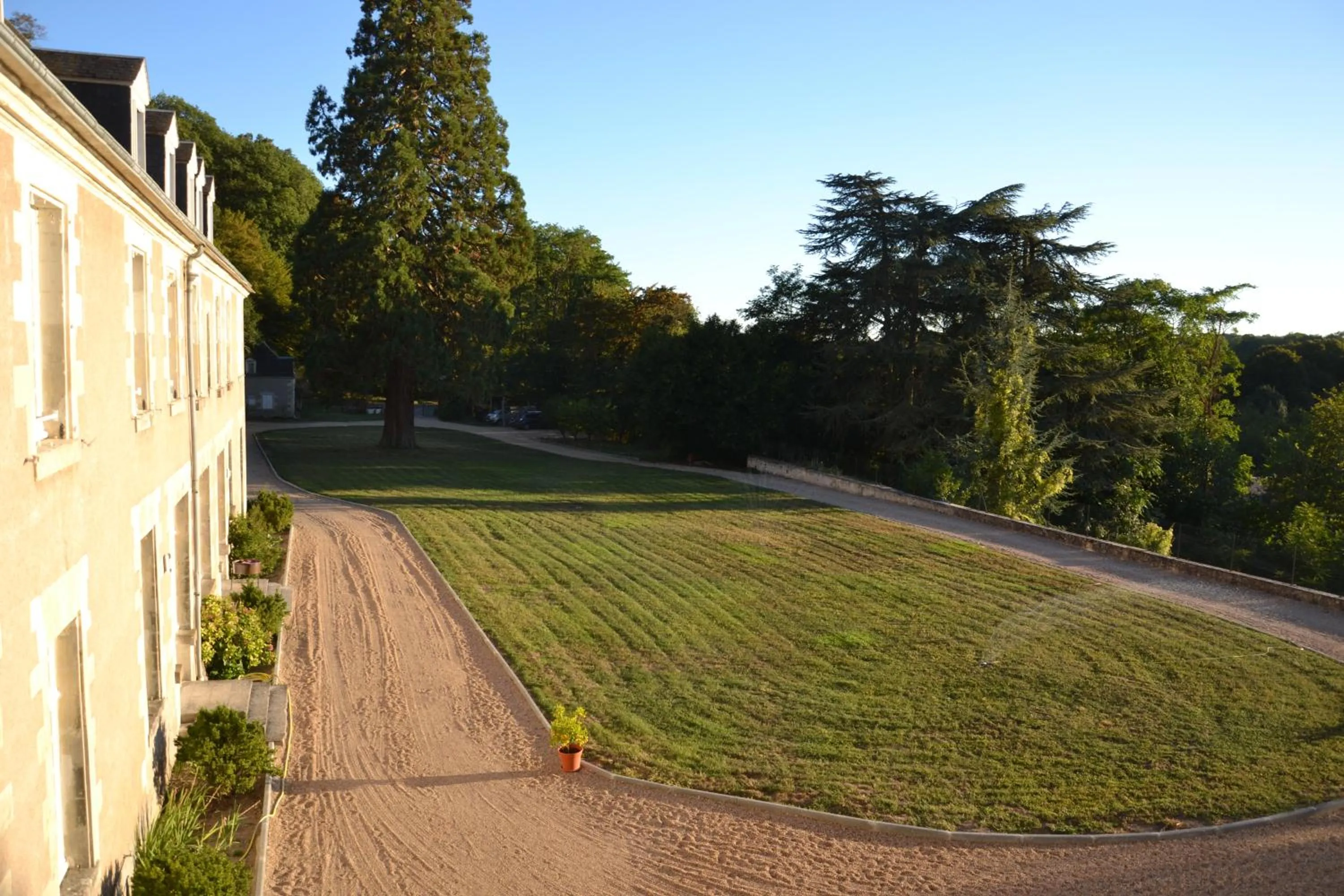 Garden view in Château de Saint Ouen les Vignes