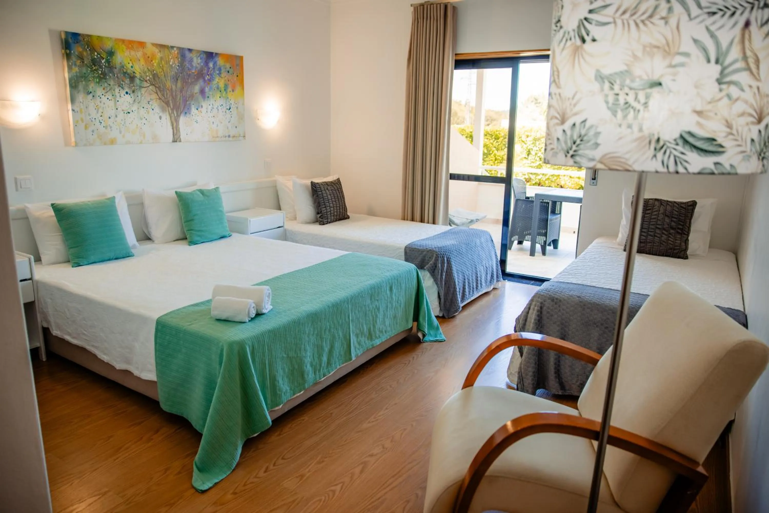 Bed in Hotel Larverde