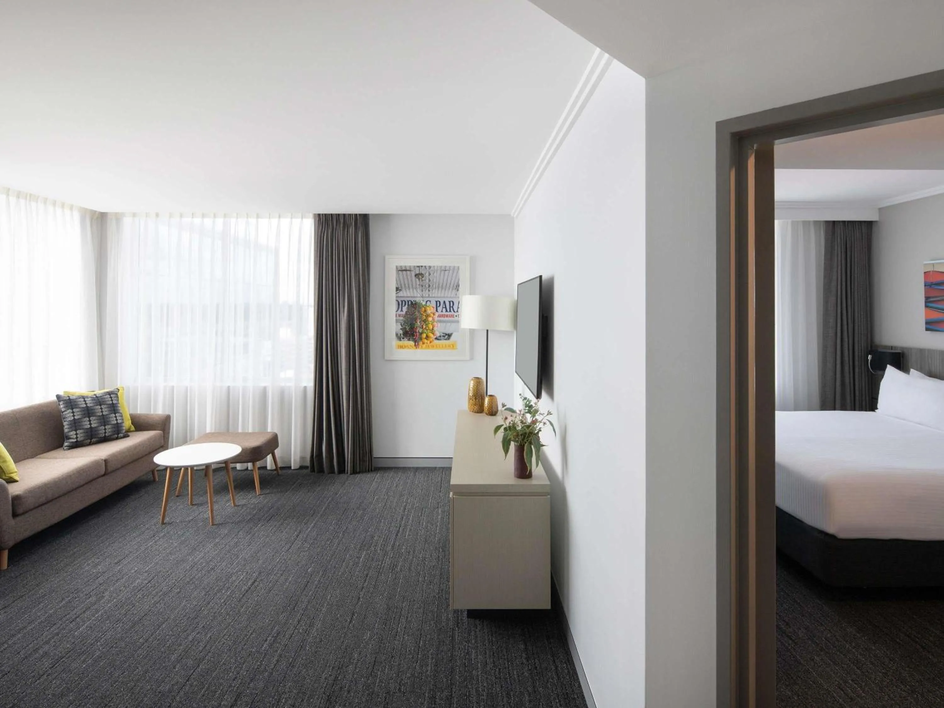 Property building, Bed in Mercure Sydney Bankstown