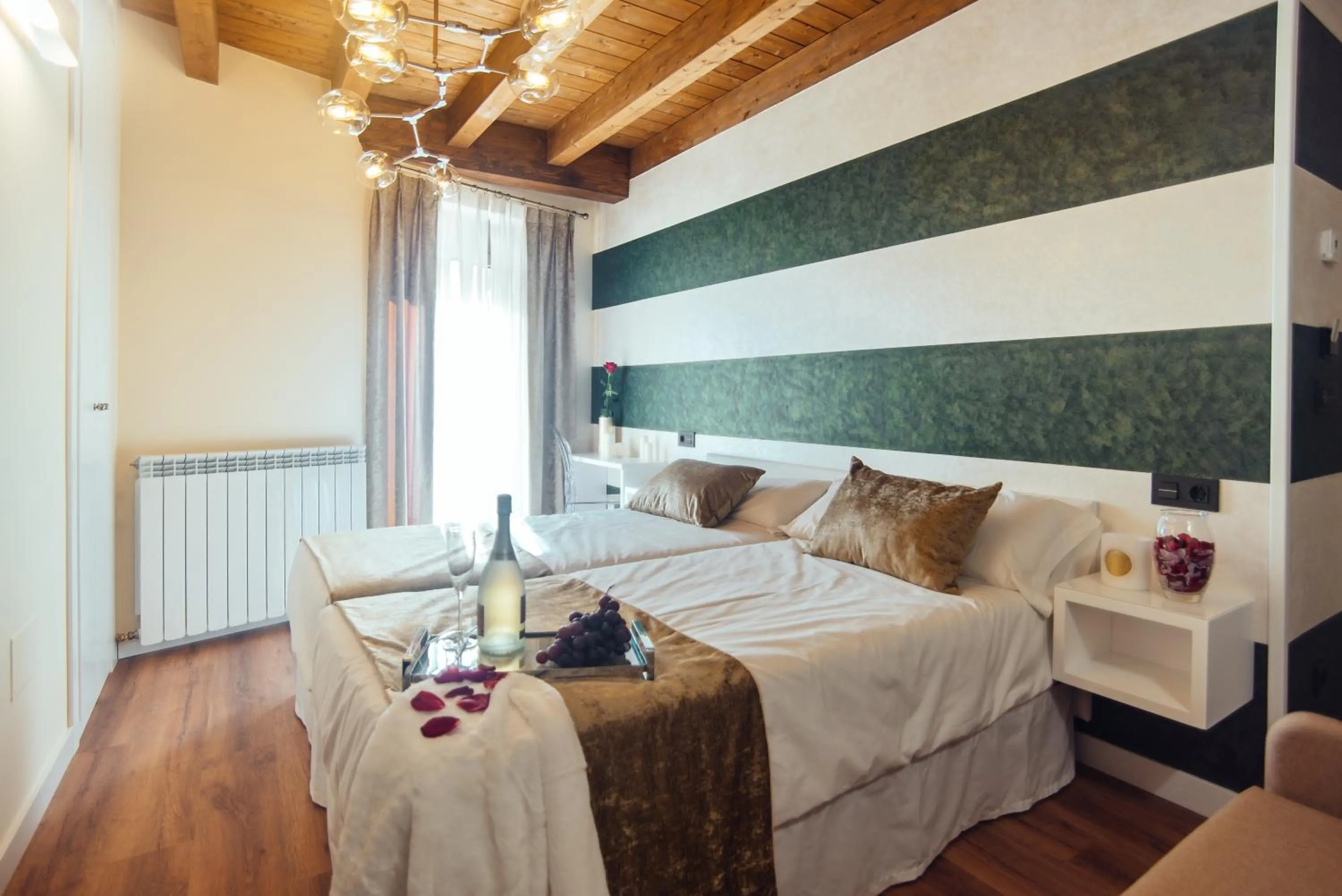 Bed in Hotel Rural Pinares de Soria