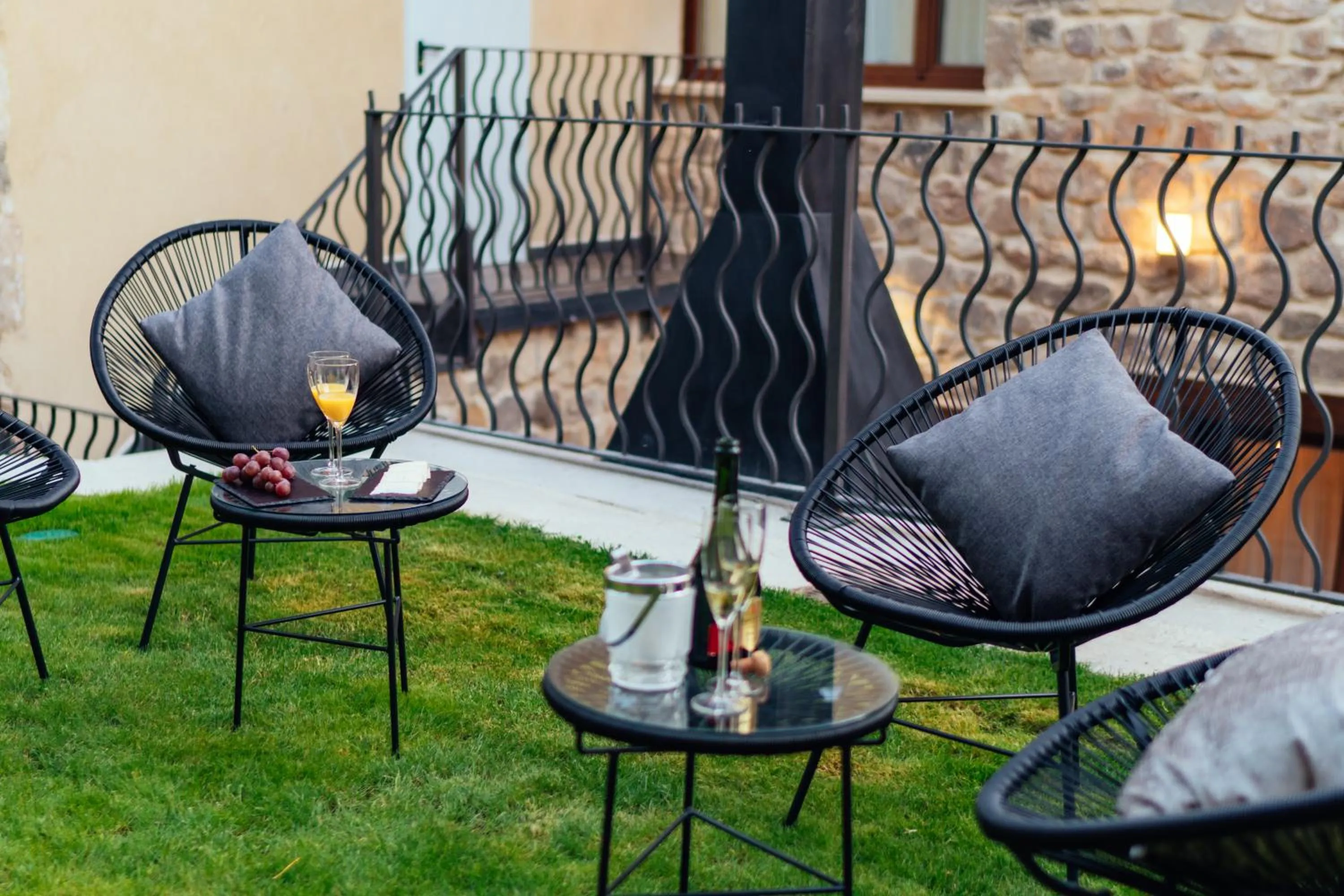 Garden in Hotel Rural Pinares de Soria