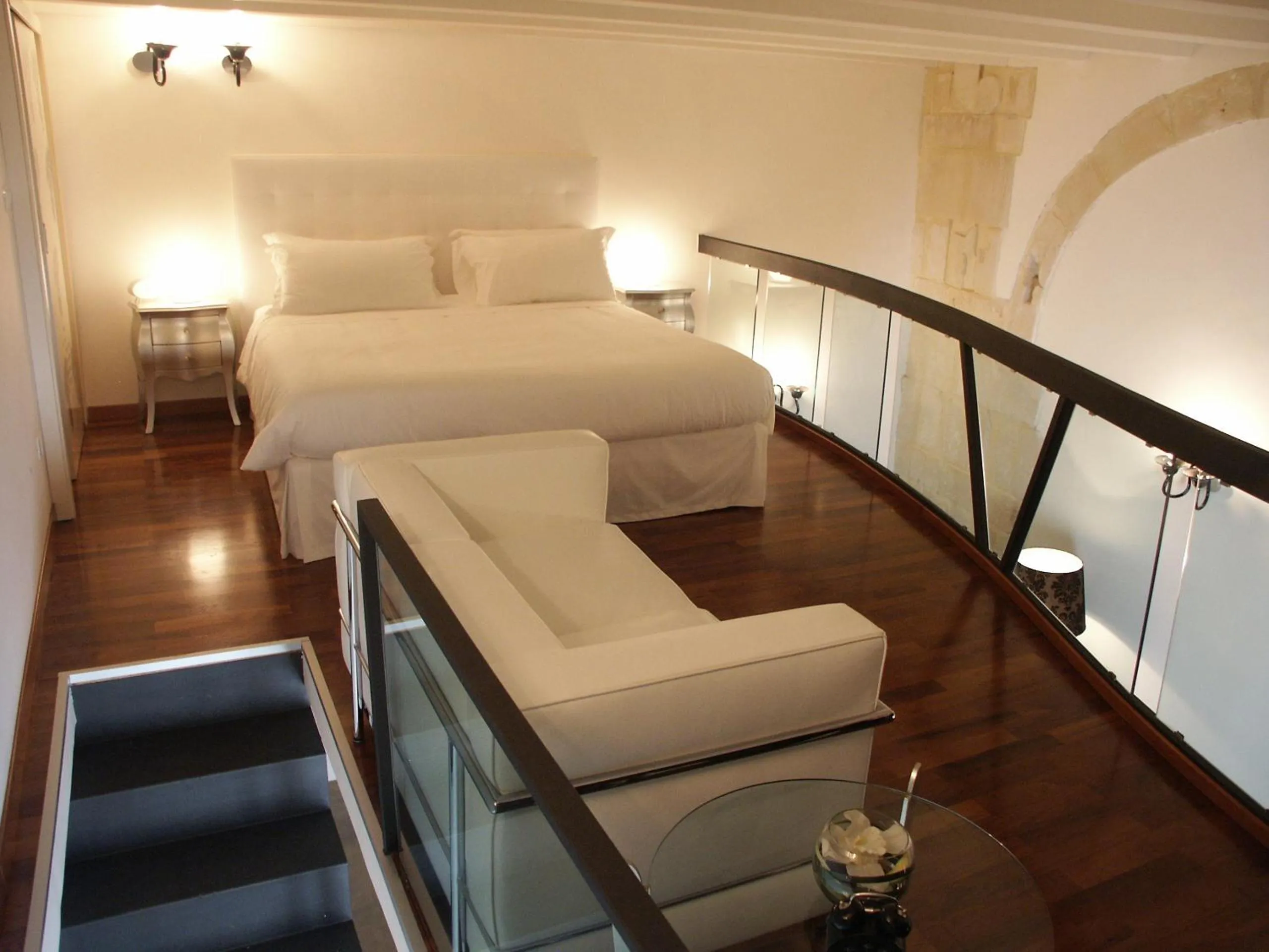 Lounge or bar, Bed in La Via della Giudecca