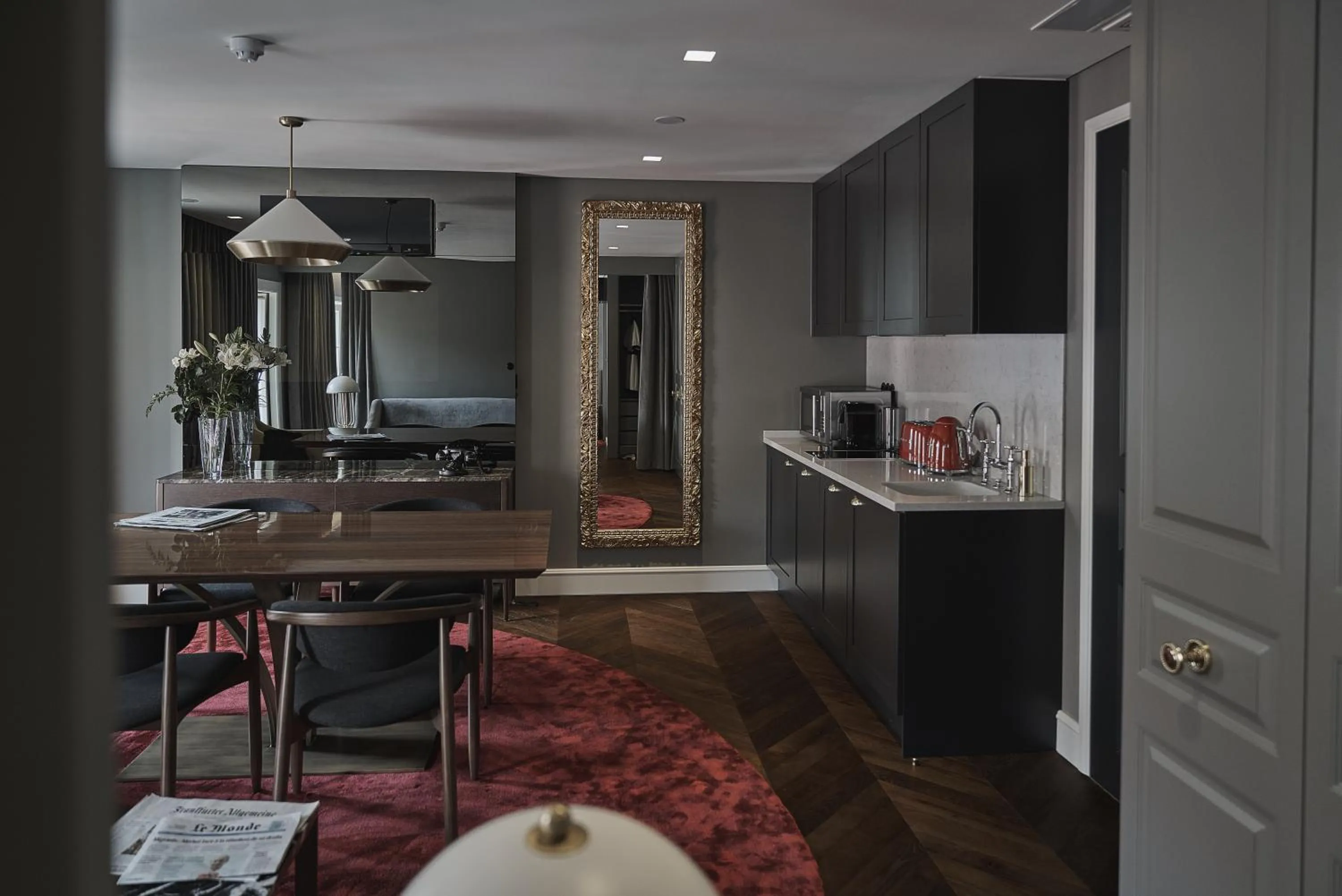 Kitchen or kitchenette in O Artista Suites by Europe