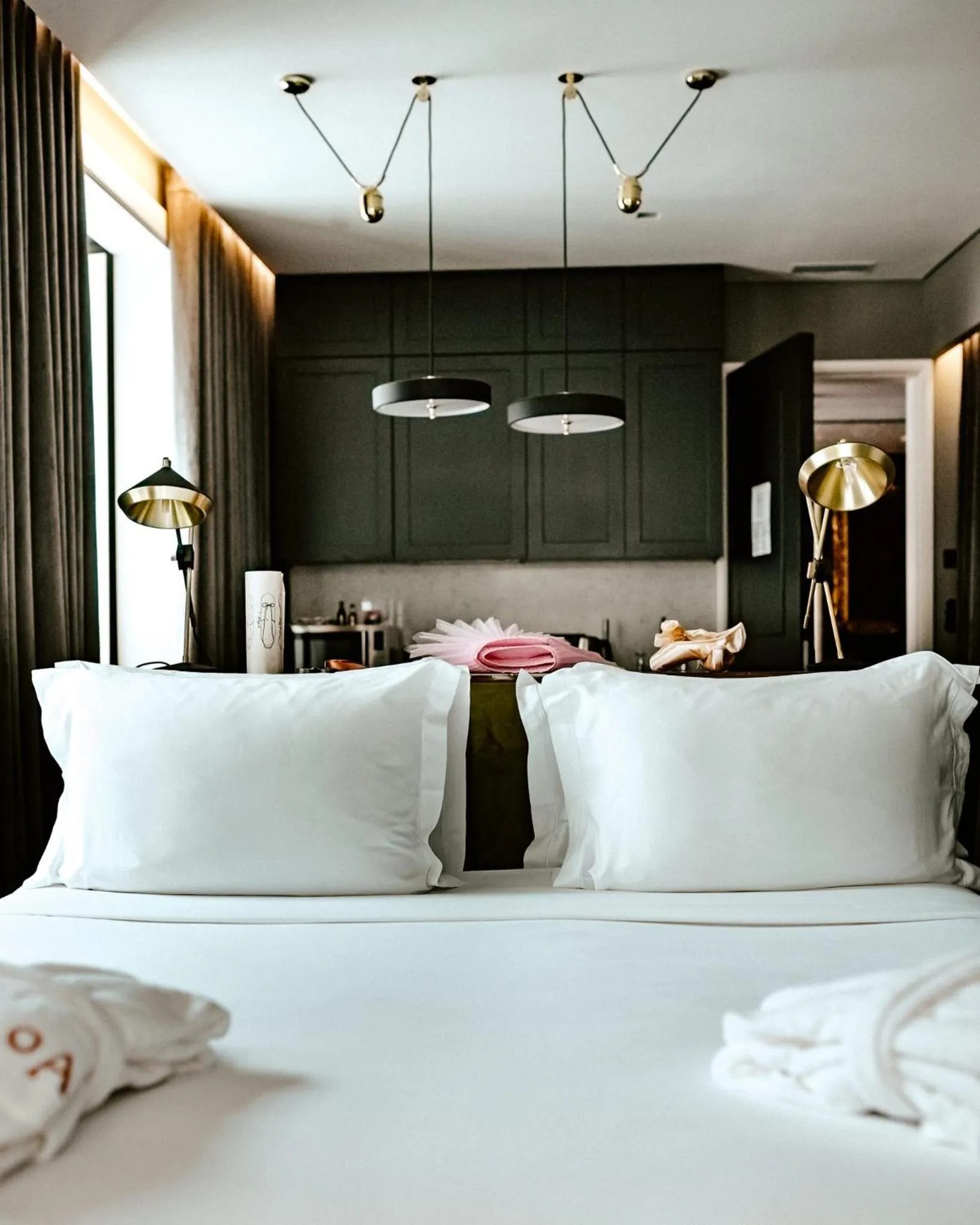 Bed in O Artista Suites by Europe