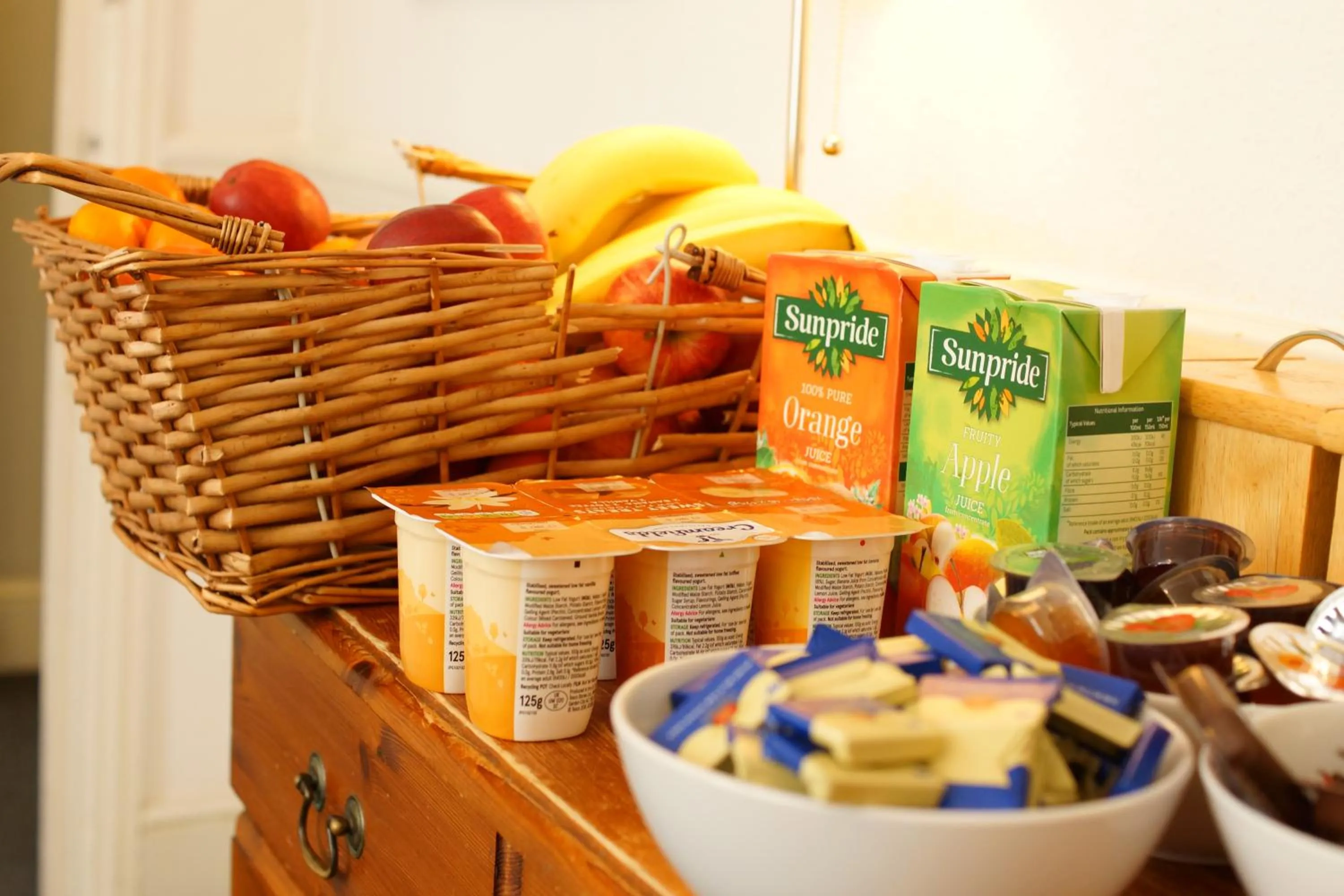Dining area in Plaza Hotel
