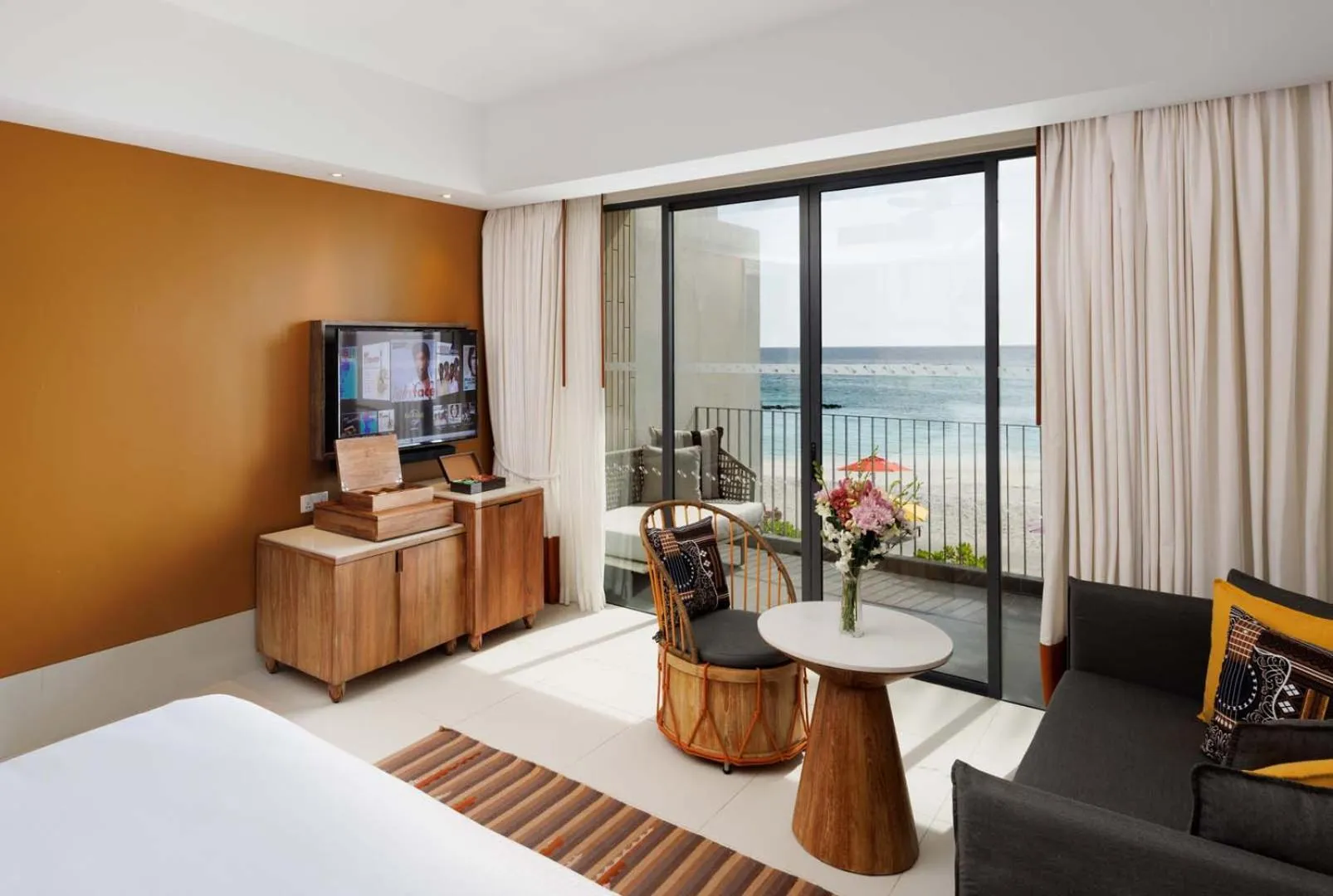 Bedroom, Bed in Hard Rock Hotel Maldives - FREE transfer for stays until 21st Dec 2025 and 11th Jan to 30th Apr 2026