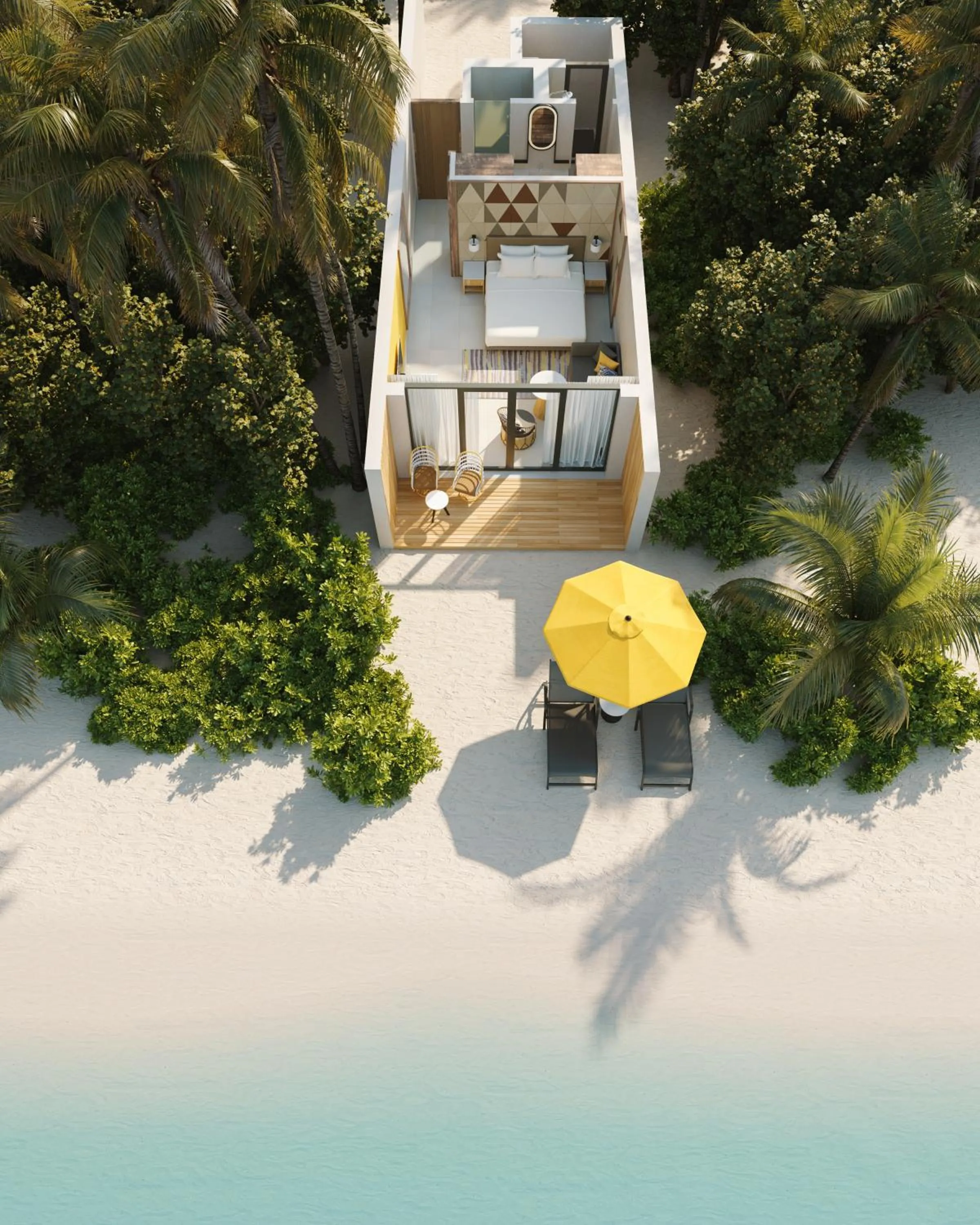 Floor plan in Hard Rock Hotel Maldives - FREE transfer for stays until 21st Dec 2025 and 11th Jan to 30th Apr 2026
