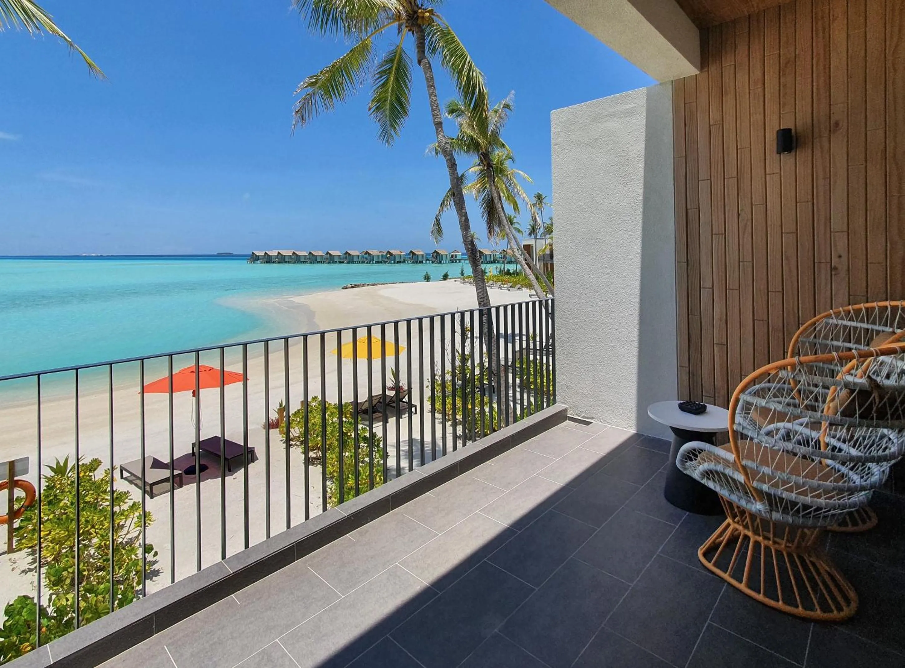 Balcony/Terrace in Hard Rock Hotel Maldives - FREE transfer for stays until 21st Dec 2025 and 11th Jan to 30th Apr 2026
