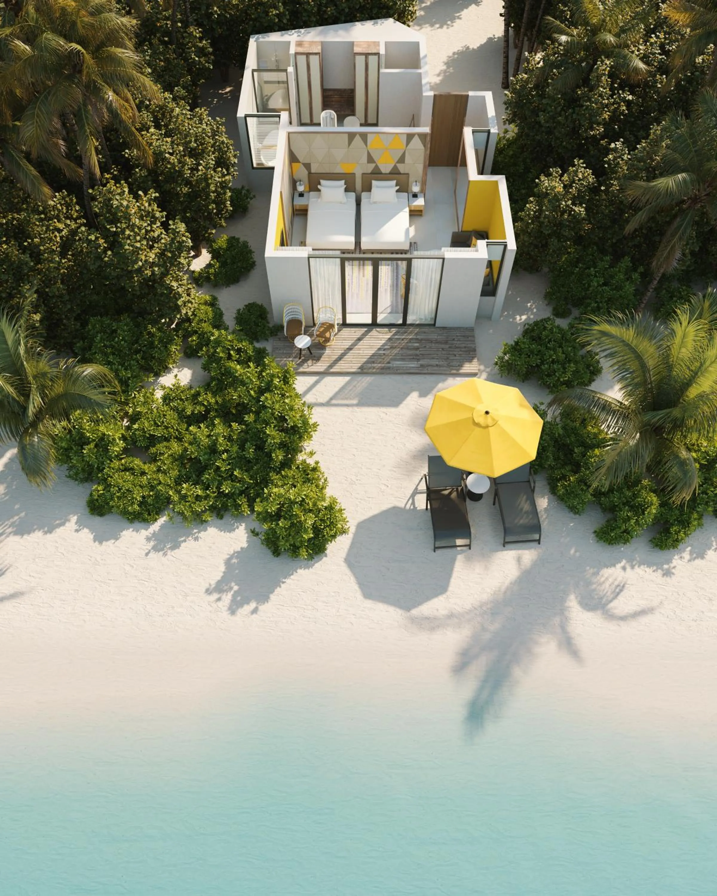 Floor plan in Hard Rock Hotel Maldives - FREE transfer for stays from 01st Mar to 31st Oct 2026