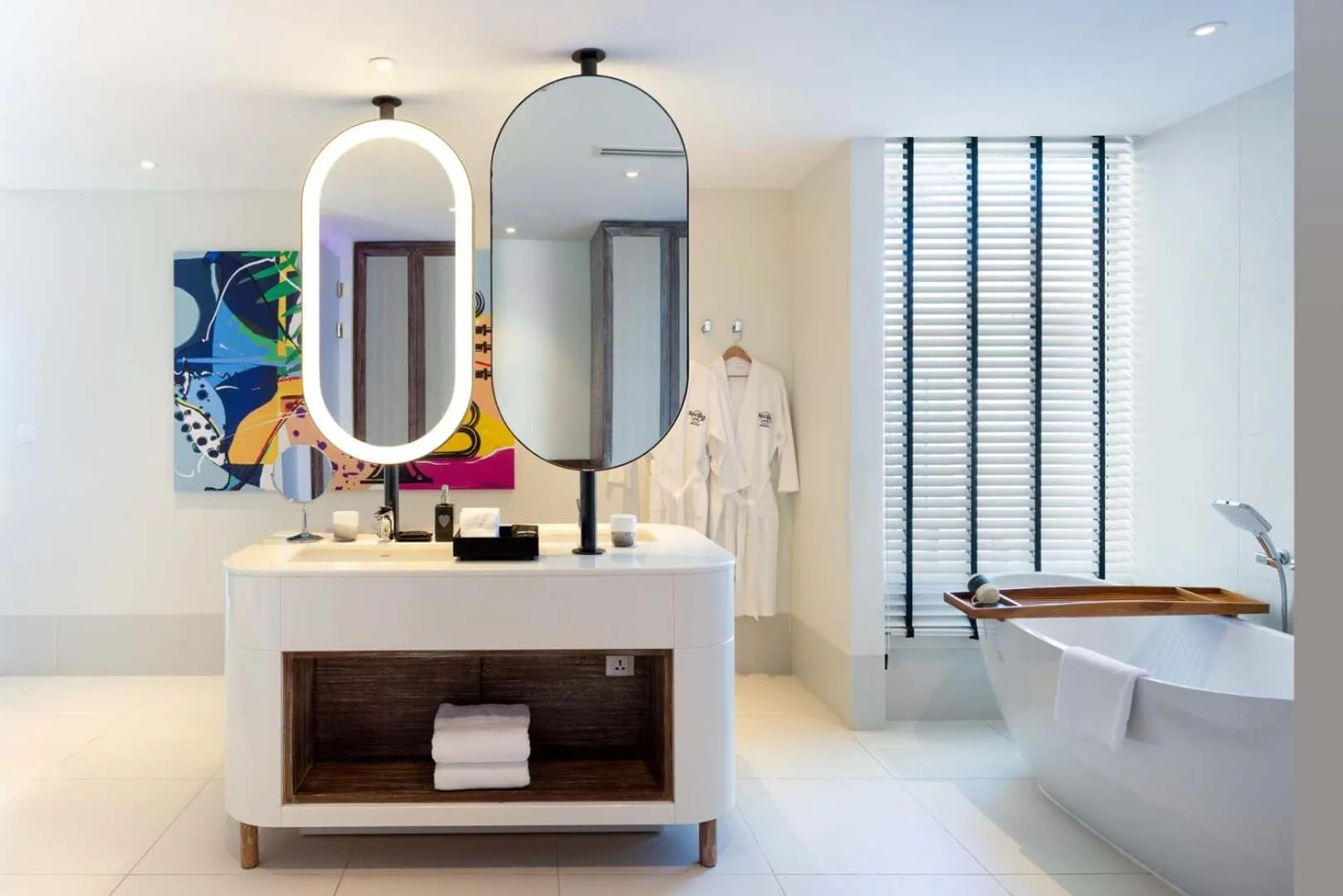 Bathroom in Hard Rock Hotel Maldives - FREE transfer for stays until 21st Dec 2025 and 11th Jan to 30th Apr 2026