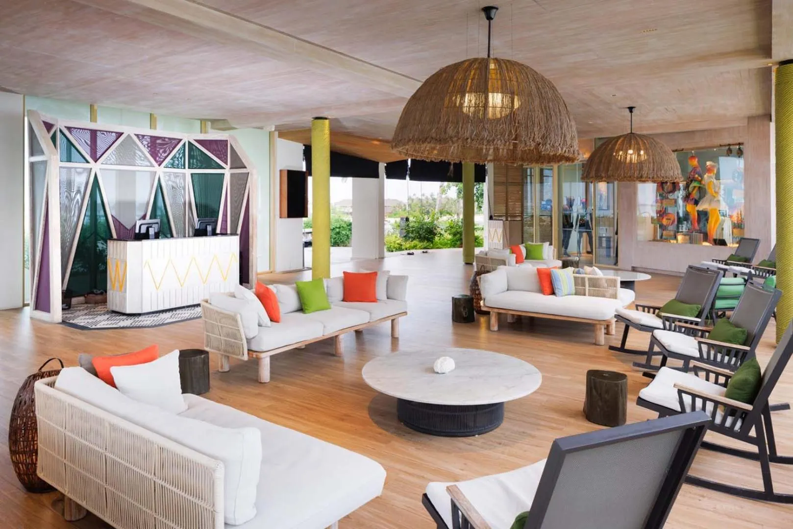 Lobby or reception in Hard Rock Hotel Maldives - FREE transfer for stays until 21st Dec 2025 and 11th Jan to 30th Apr 2026