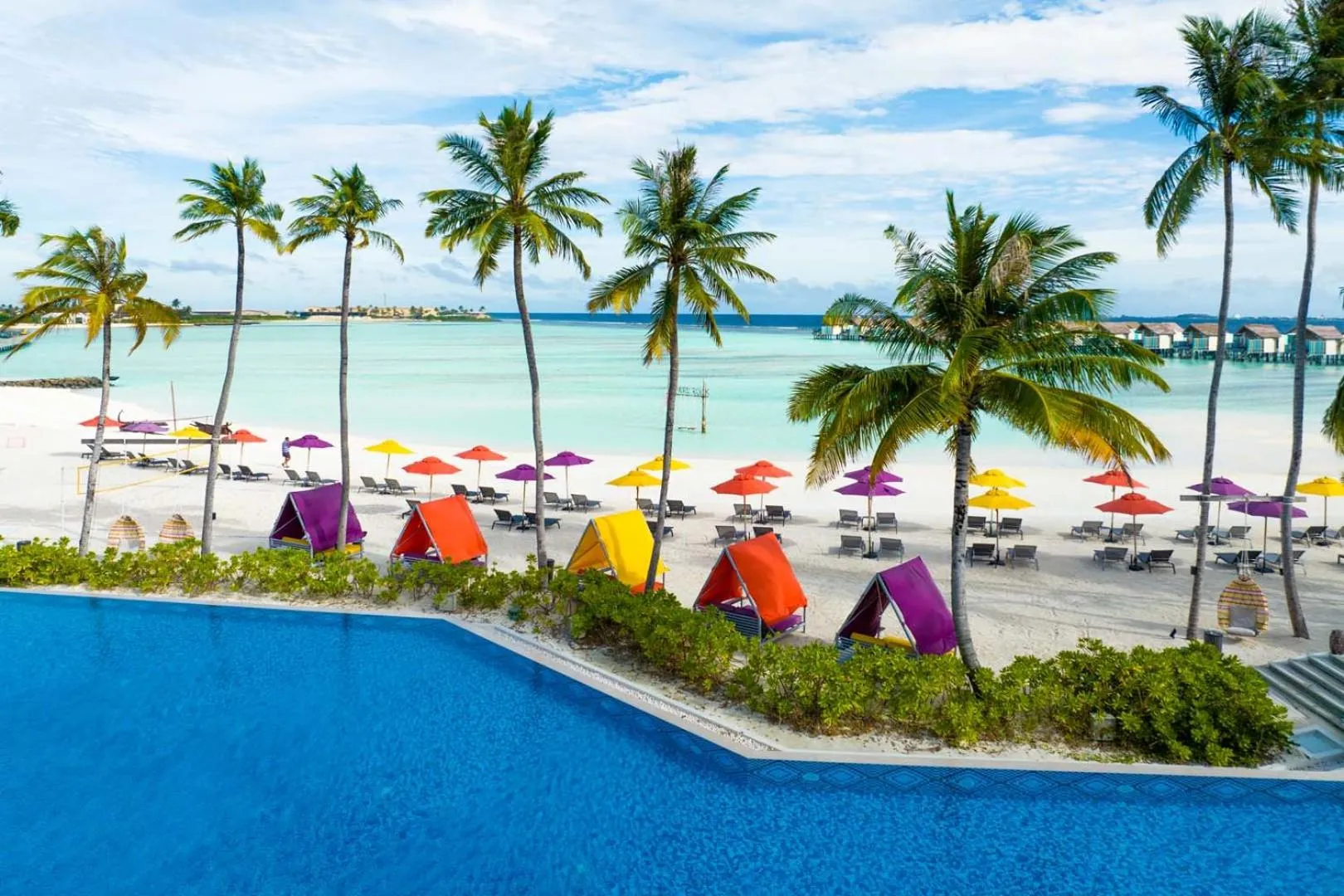 Pool view in Hard Rock Hotel Maldives - FREE transfer for stays until 21st Dec 2025 and 11th Jan to 30th Apr 2026