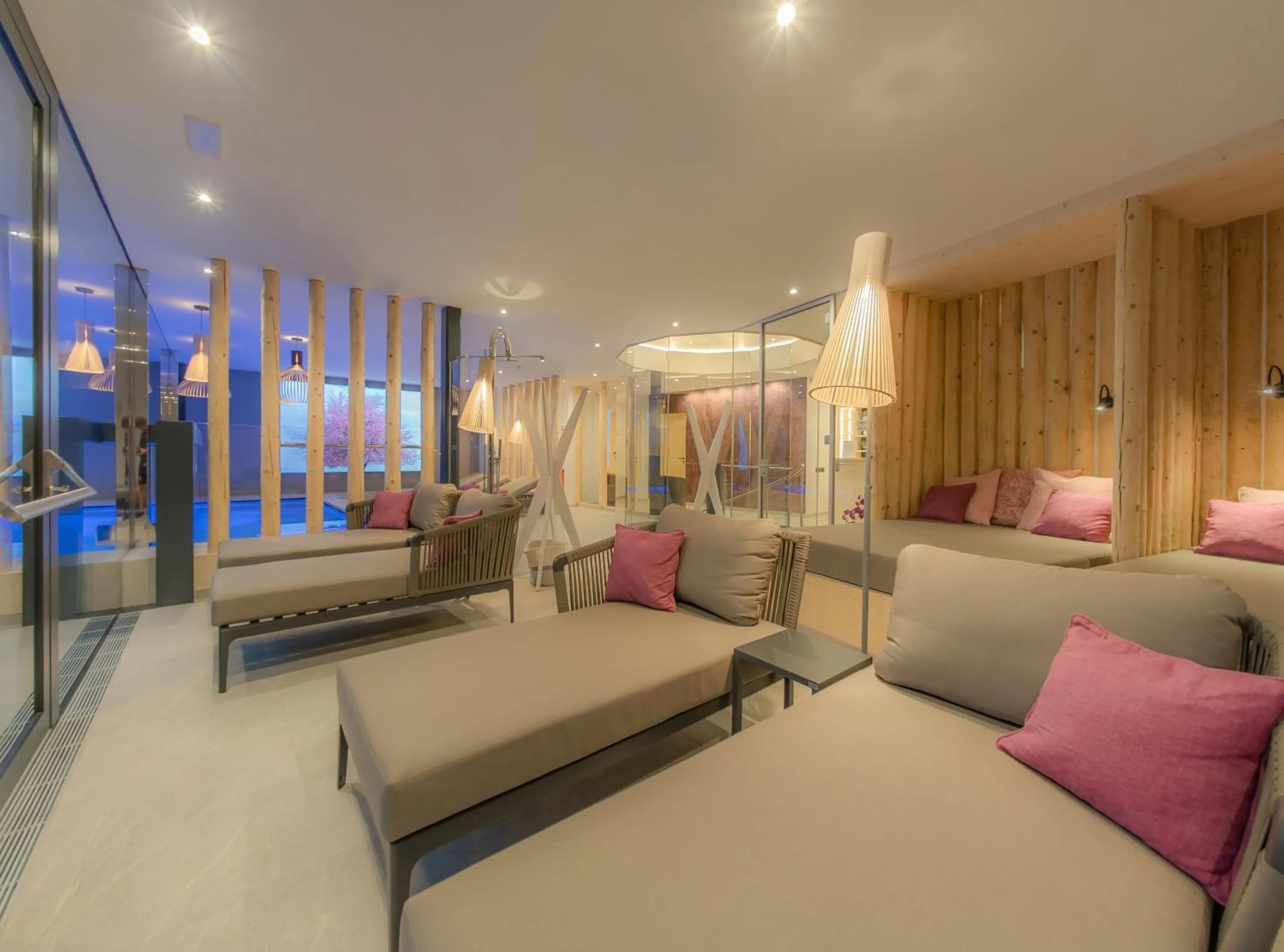 Spa and wellness centre/facilities in Hotel Rodella